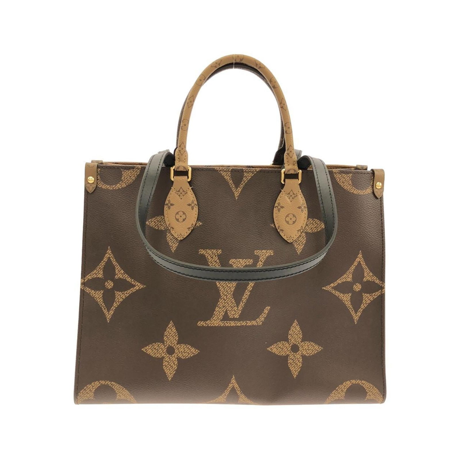 Louis Vuitton Handbag Coated Canvas: Louis Vuitton Handbag Coated Canvas Coated canvas construction provides durability and style in this Louis Vuitton handbag. The gold hardware adds a touch of luxury to the classic design, while the