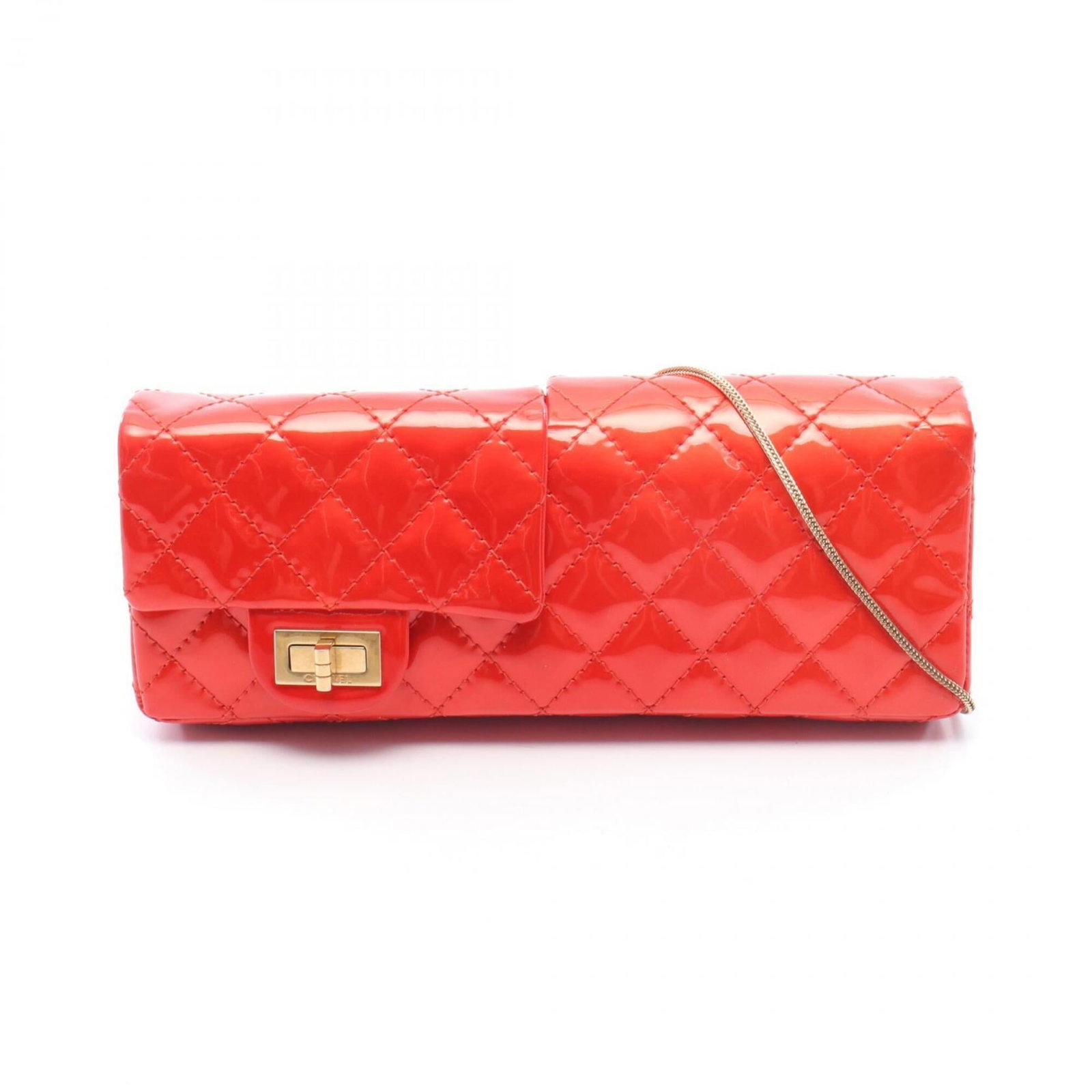 Chanel Handbag Shoulder Bag Patent Leather (1 of 10)