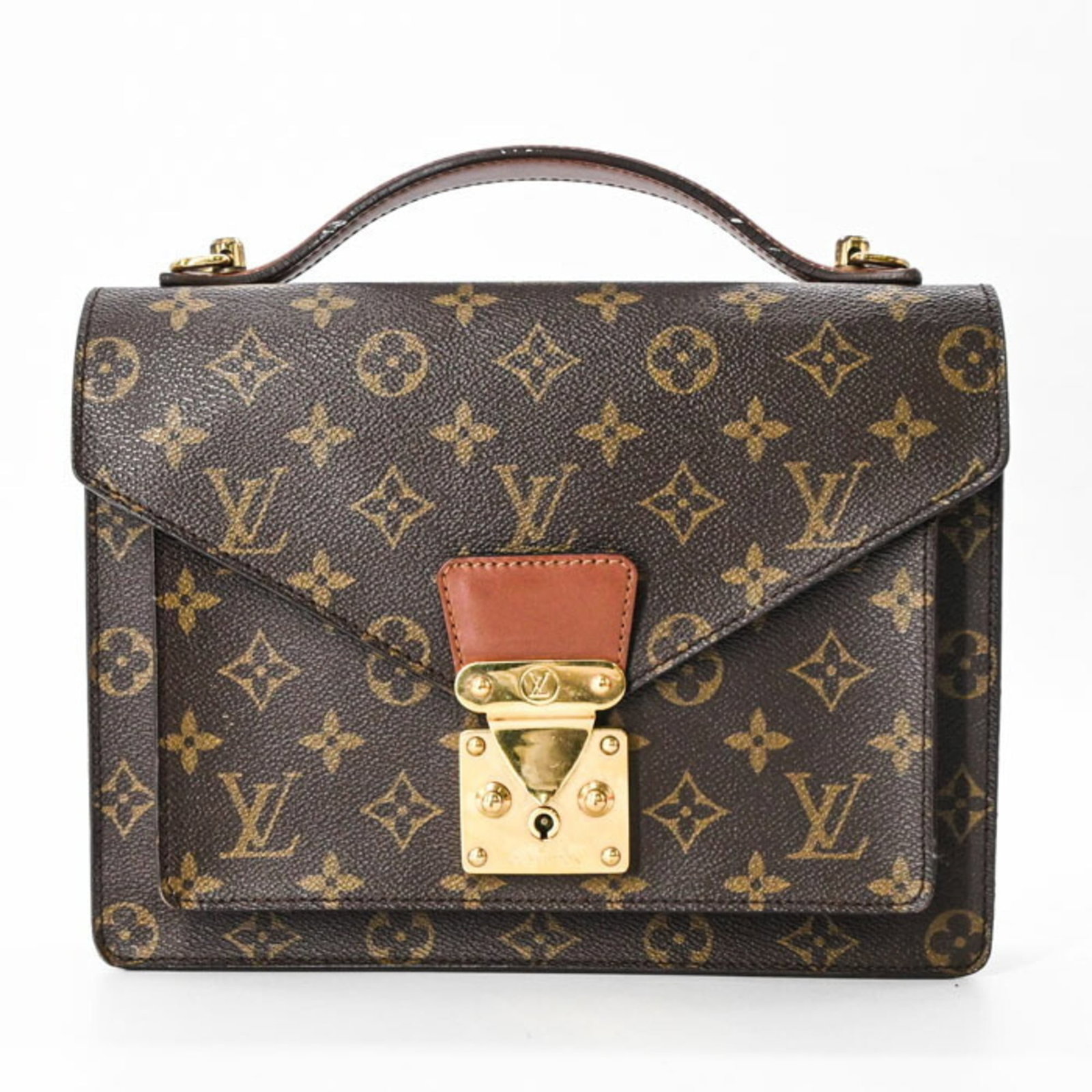 Louis Vuitton Handbag Monogram Pvc: Louis Vuitton Handbag Monogram Pvc This Louis Vuitton Handbag Monogram Pvc is a classic design with a distinctive brown color and iconic monogram pattern. The bag features a durable PVC material and
