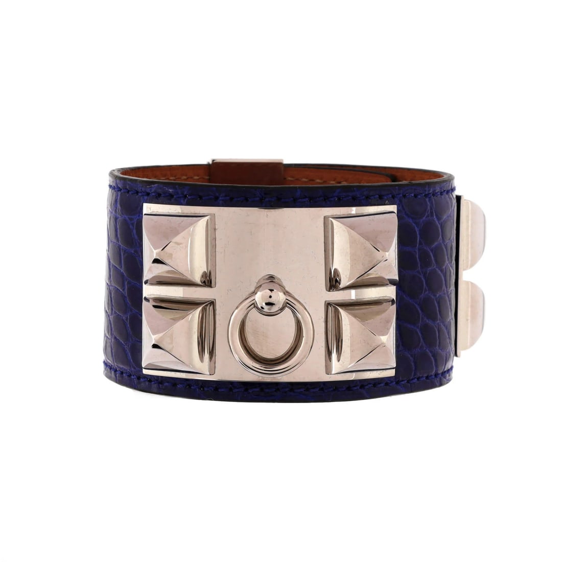 Collier de Chien Bracelet Alligator Hermes (1 of 3)