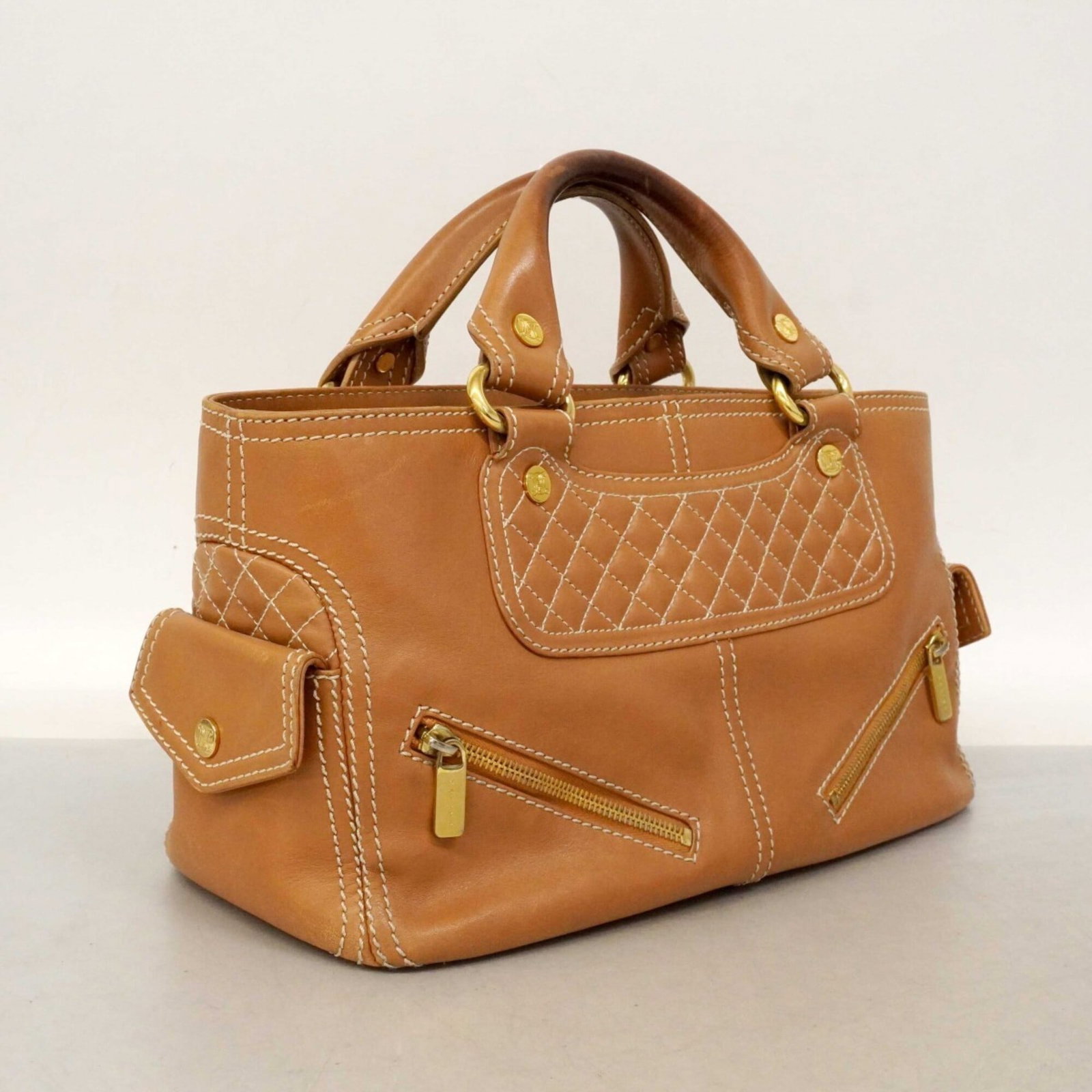 Celine Handbag Leather - 2