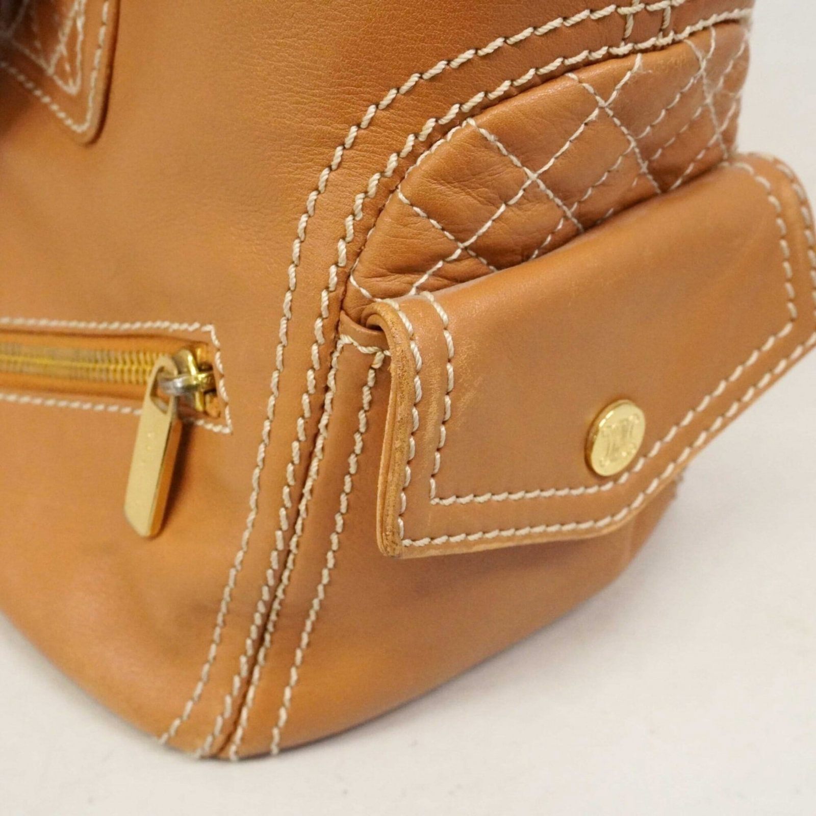 Celine Handbag Leather - 7