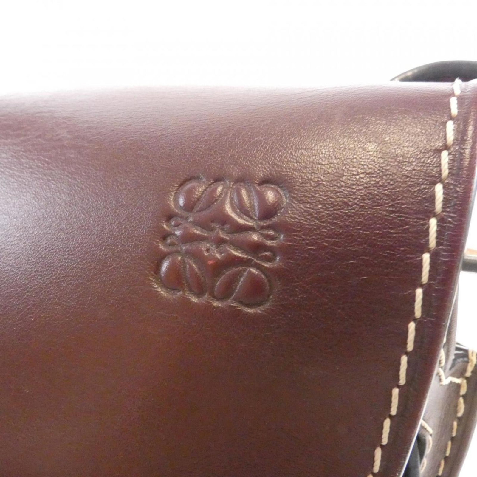 Loewe Shoulder Bag Leather - 4