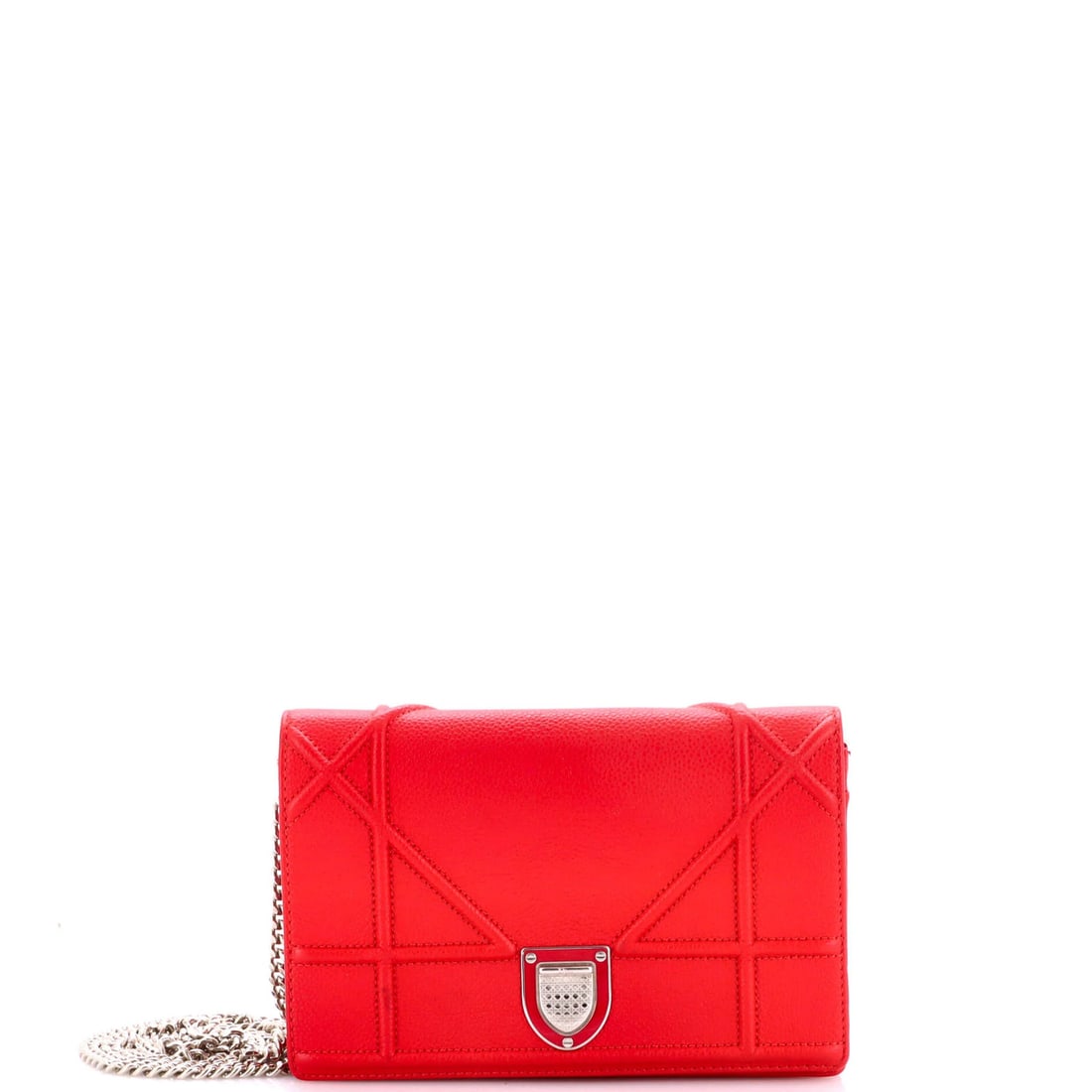 Christian Dior Diorama Leather Chain Wallet (1 of 7)