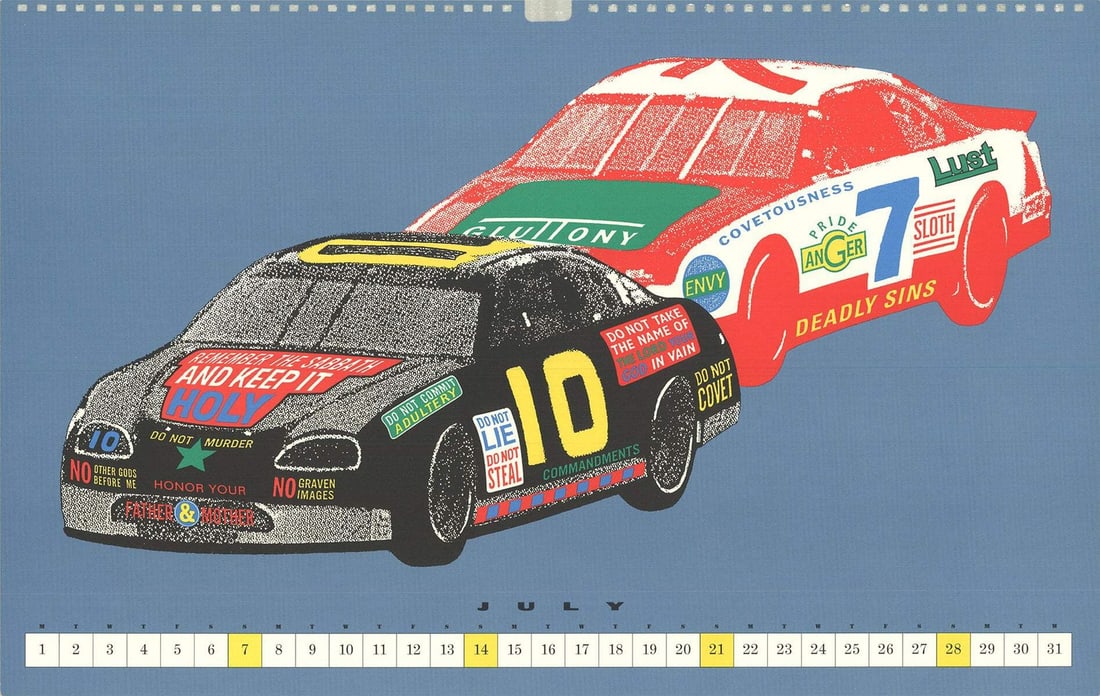 Cars Seymour Chwast Contemporary 12" x 19" Offset Lithograph: Cars Seymour Chwast Contemporary 12" x 19" Offset Lithograph 12 x 19 inches (30 x 48 cm) Offset Lithograph by Seymour Chwast, created in 1996. This near-mint condition print showcases Cars VIII, a