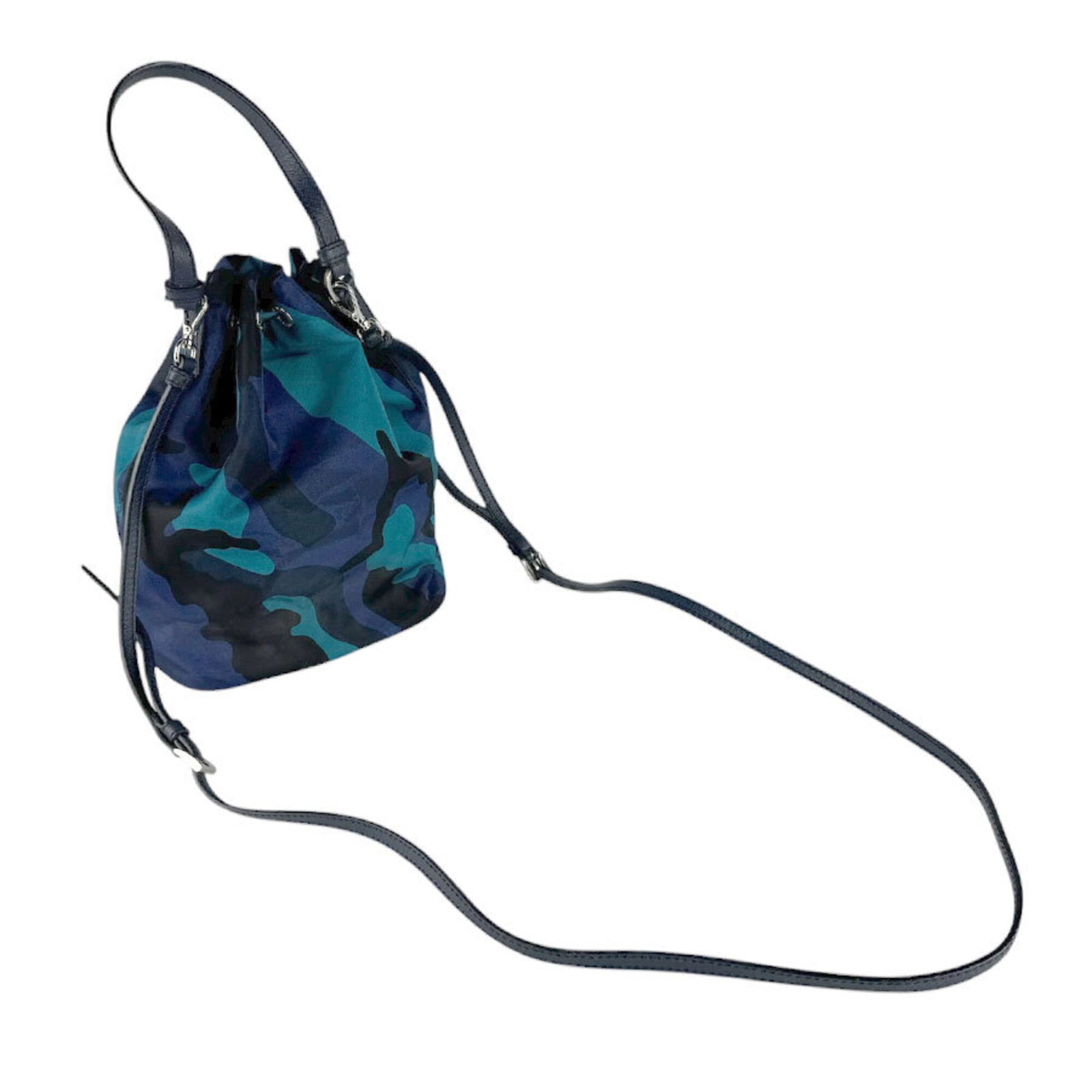 Prada Handbag Nylon Leather - 11