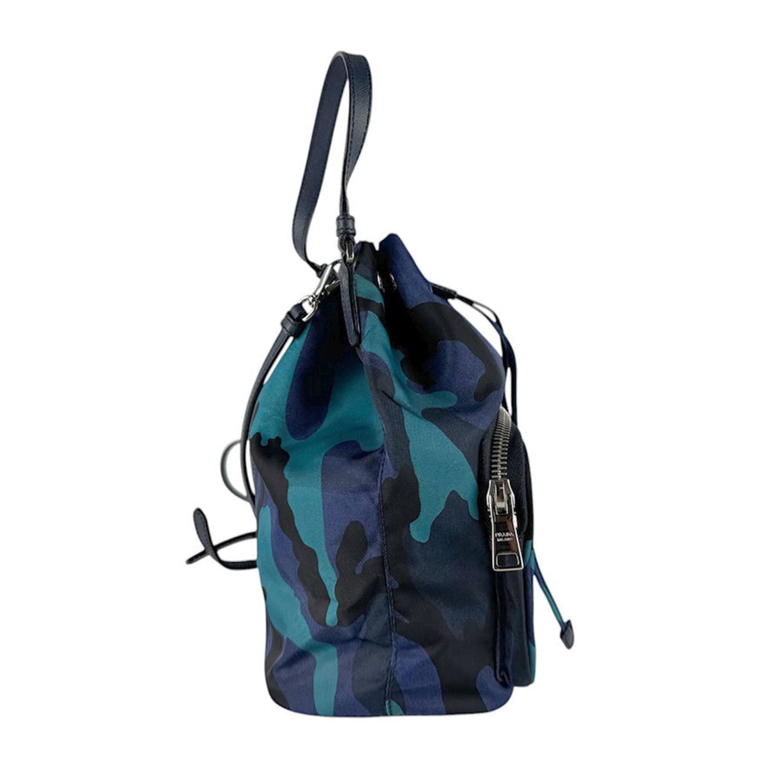 Prada Handbag Nylon Leather - 2