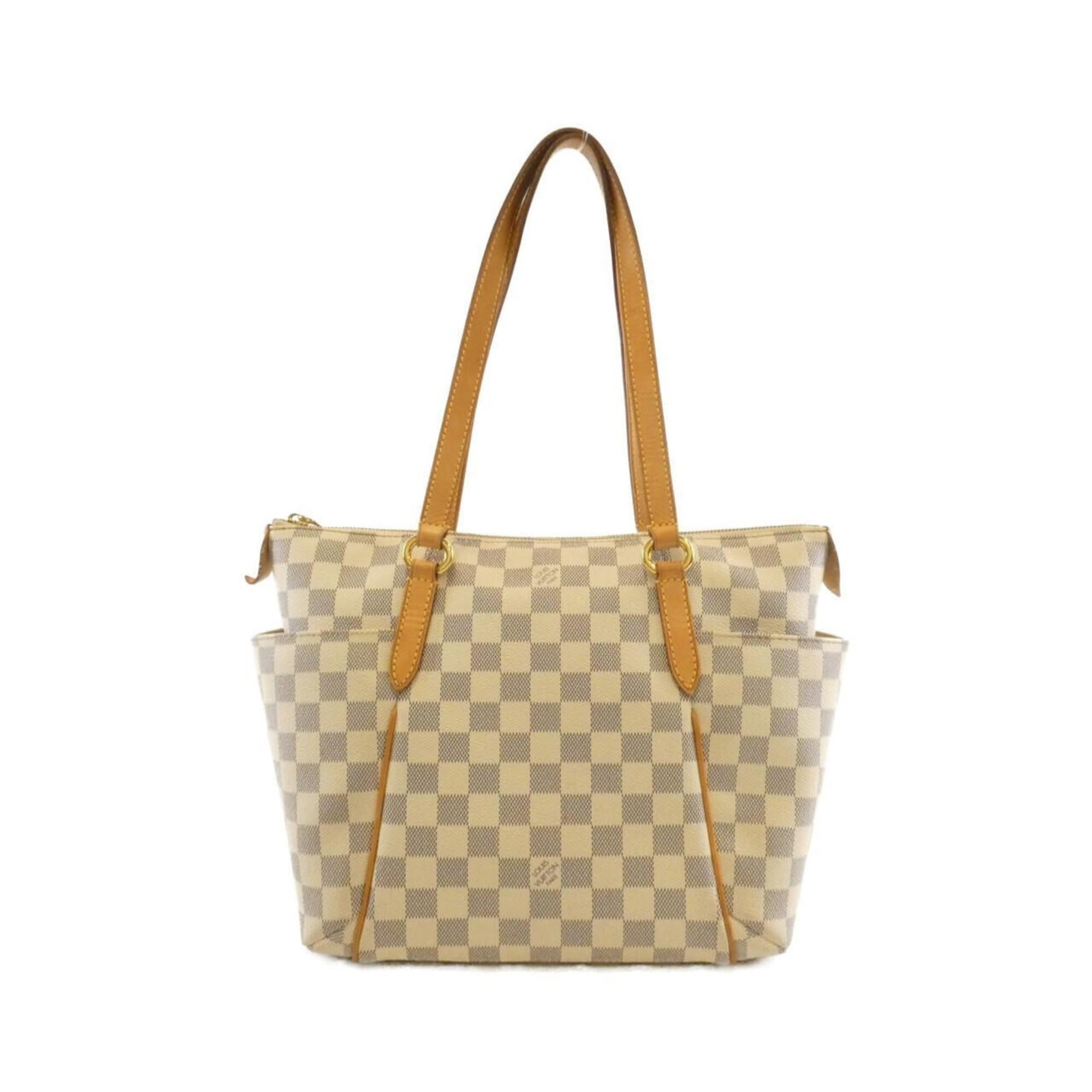 Louis Vuitton Handbag Coated Canvas: Louis Vuitton Handbag Coated Canvas The Louis Vuitton Handbag Coated Canvas is a stylish and practical accessory featuring a durable coated canvas material. With its classic Azur color, this handbag