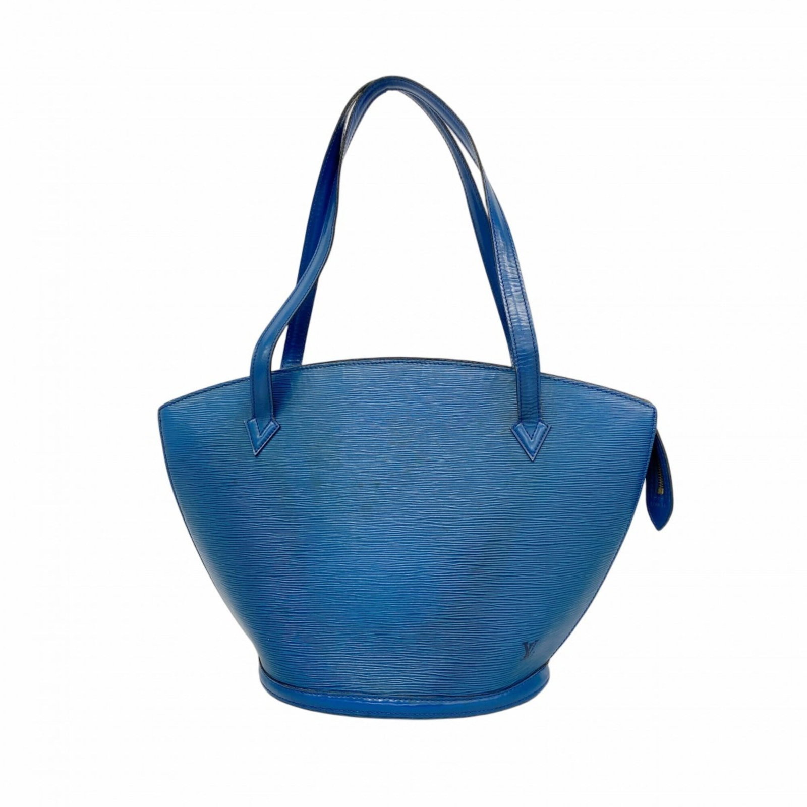 Louis Vuitton Shoulder Bag: Louis Vuitton Shoulder Bag Toledo Blue Louis Vuitton Shoulder Bag for sale. This pre-owned shoulder bag features the iconic Toledo Blue color and measures 30cm x 26cm x 17cm. With traces of usage and