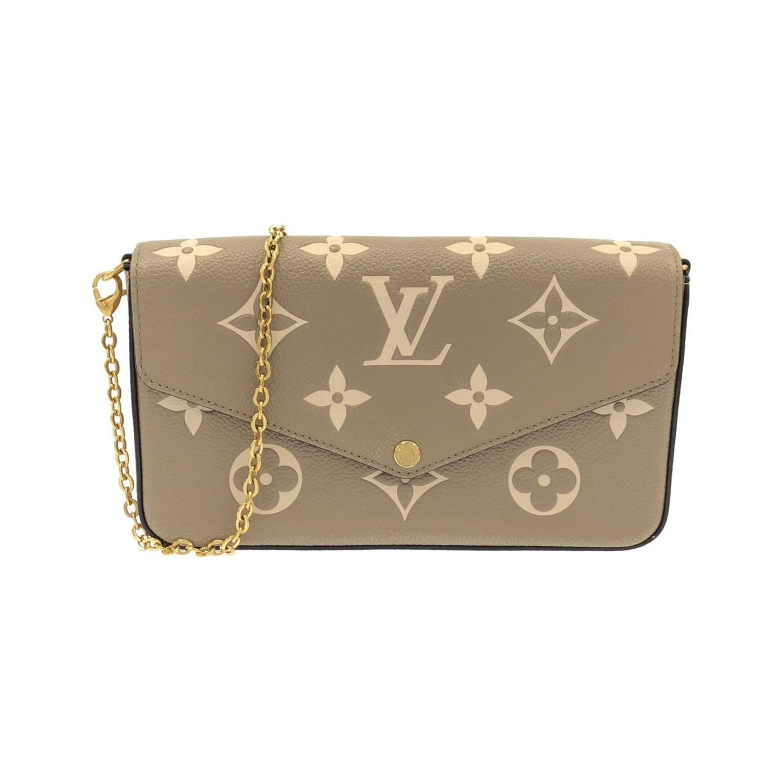 Louis Vuitton Pochette Pouch Shoulder Bag Leather: Louis Vuitton Pochette Pouch Shoulder Bag Leather The Louis Vuitton Pochette Pouch Shoulder Bag Leather is a classic design with a timeless appeal. Made from high-quality calf leather in cream and gol
