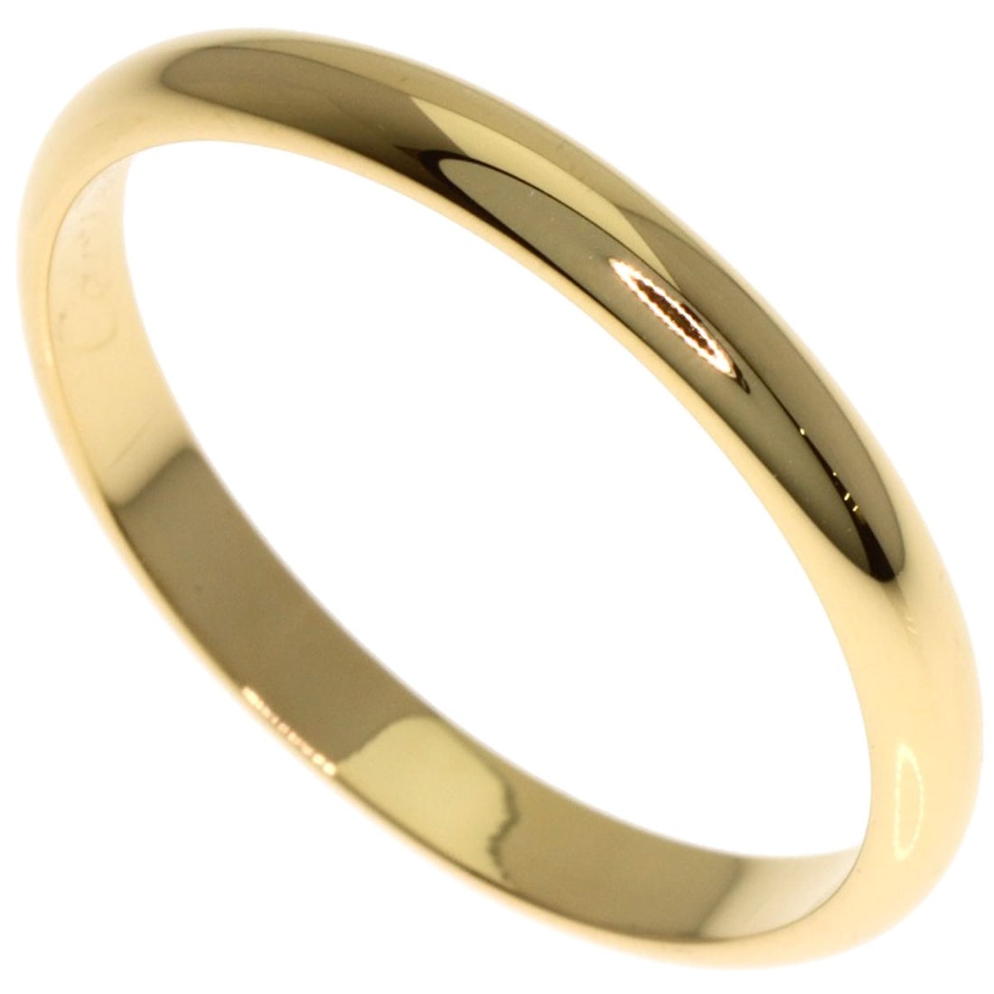 K18 Yellow Gold Strict Rules: K18 Yellow Gold Strict Rules K18 Yellow Gold Strict Rules ring boasts its striking gold metal exterior and K18 purity, making it a standout piece. With no stone to add visual interest, this sleek desi