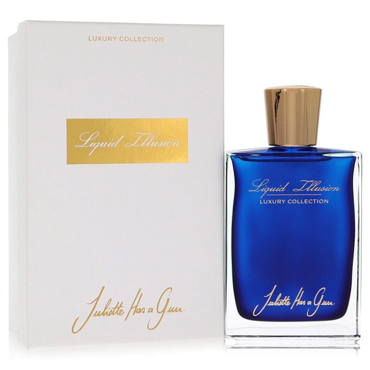 Liquid Illusion Perfume By Juliette Has A Gun Eau De Parfum Spray (Unisex): Liquid Illusion Perfume By Juliette Has A Gun Eau De Parfum Spray (Unisex) Liquid Illusion Perfume By Juliette Has A Gun Eau De Parfum Spray. This 2.5 oz eau de parfum spray features a fragrance desig