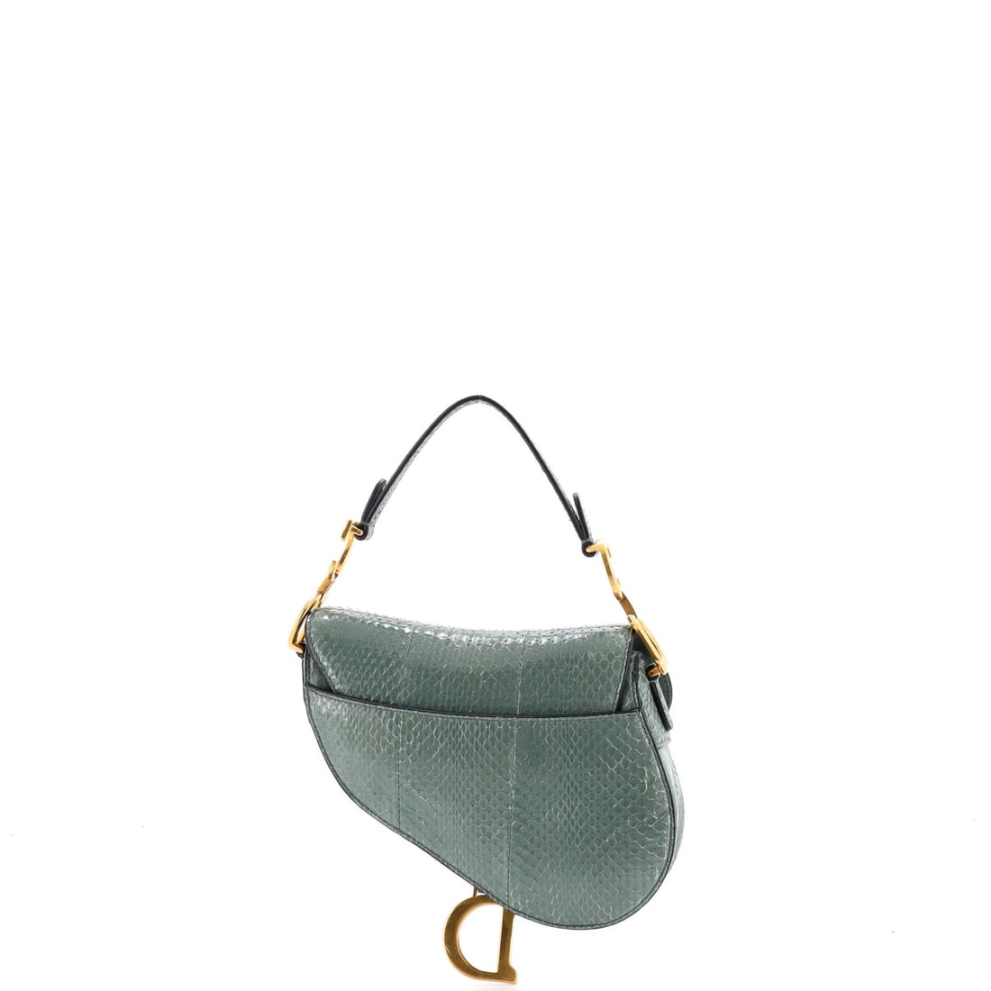 Saddle Handbag Python Mini by Christian Dior - 3