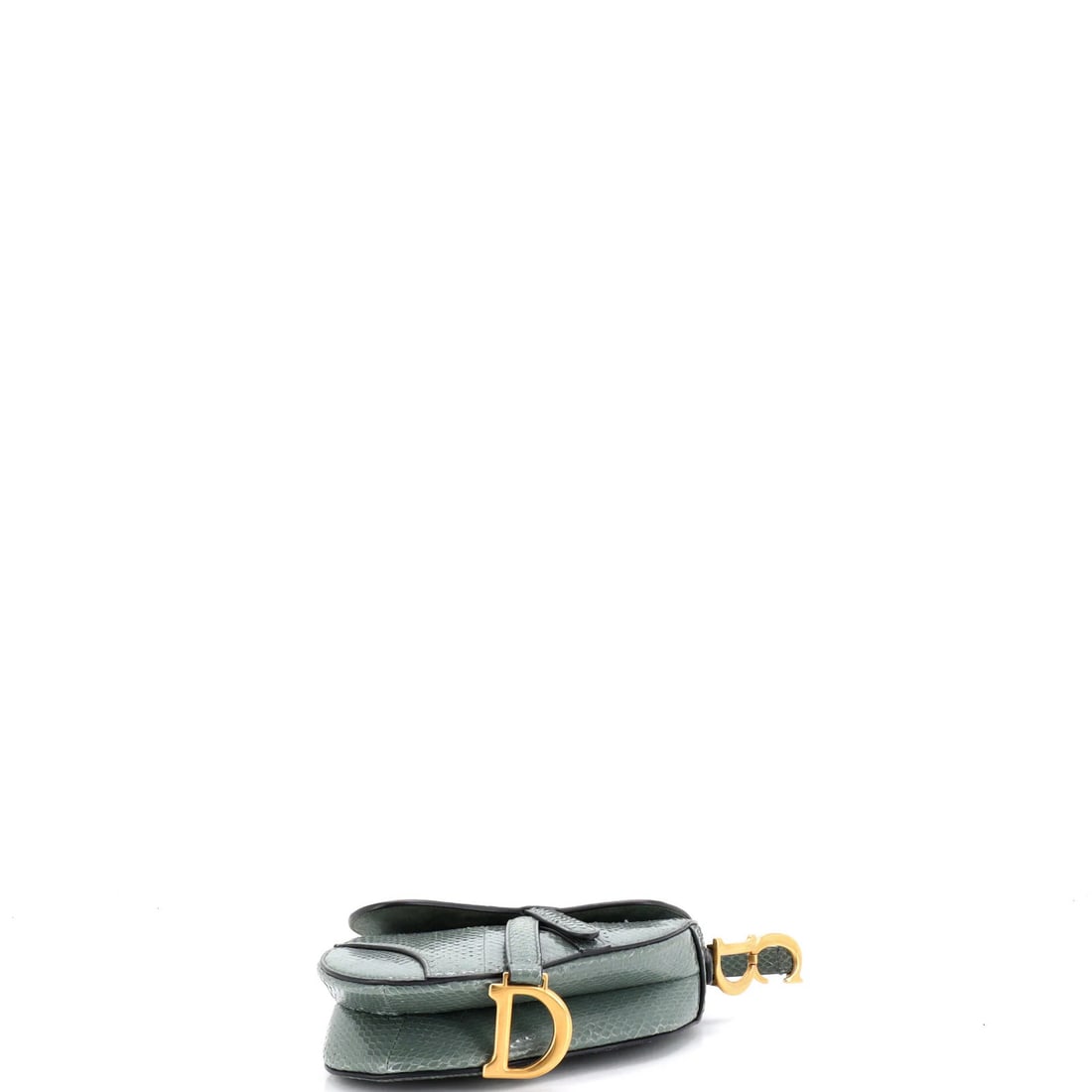 Saddle Handbag Python Mini by Christian Dior - 4