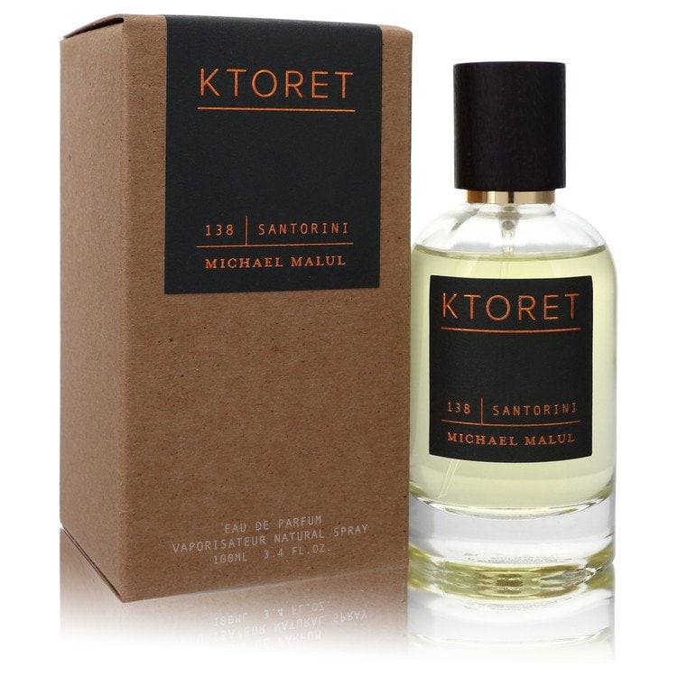 Ktoret 138 Santorini Cologne By Michael Malul Eau De Parfum Spray: Ktoret 138 Santorini Cologne By Michael Malul Eau De Parfum Spray Ktoret 138 Santorini Cologne By Michael Malul Eau De Parfum Spray - A sophisticated eau de parfum spray from Michael Malul, featuring