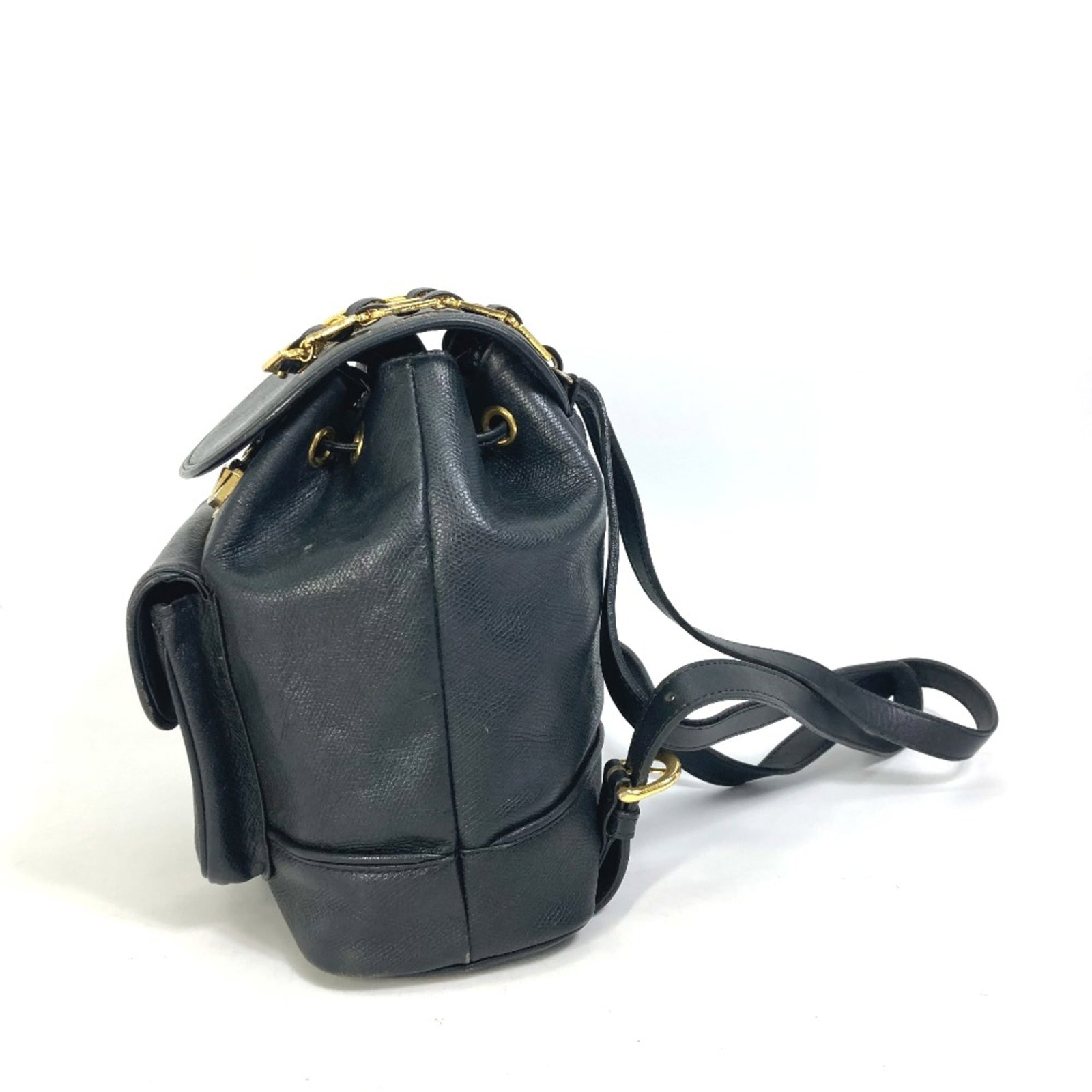 Versace Backpack Leather - 4