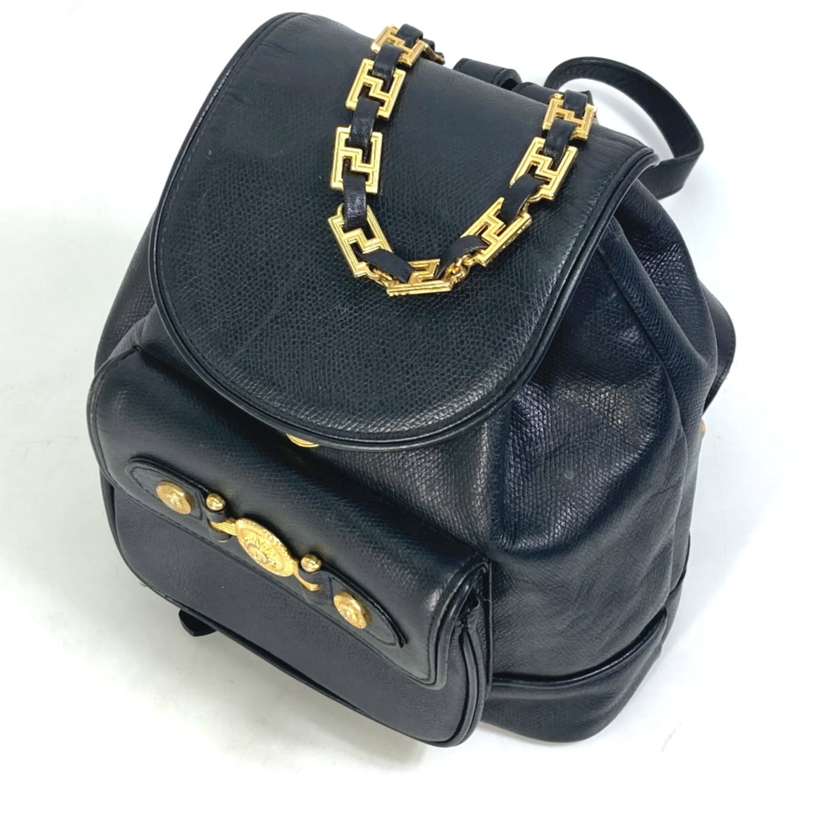 Versace Backpack Leather - 5