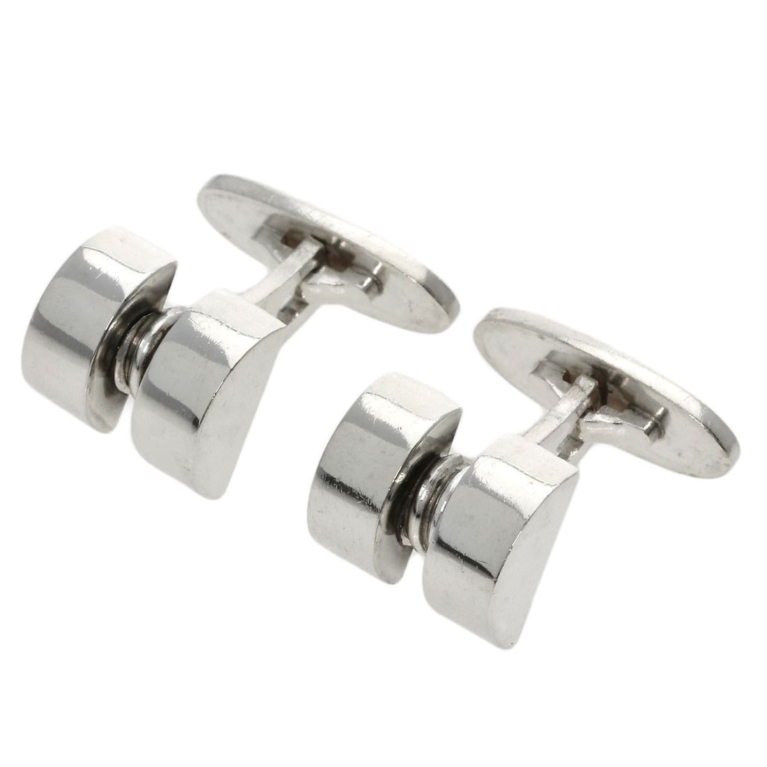 Cufflinks 67 of Cufflinks by Jensen Made from Silver: Cufflinks 67 of Cufflinks by Jensen Made from Silver Made from high-quality silver, these cufflinks are crafted with attention to detail. With 67 pieces available, they offer a versatile and