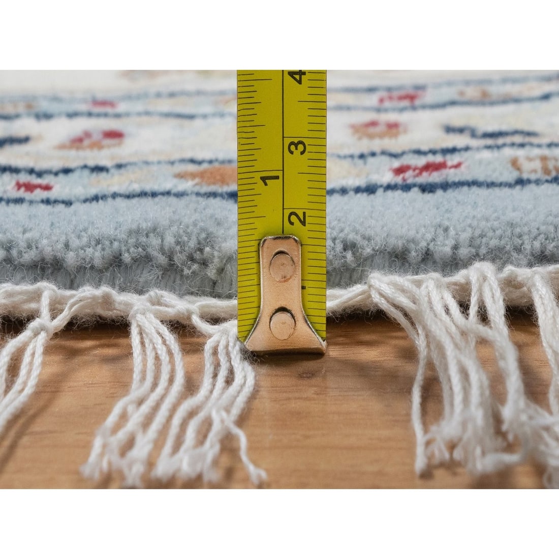 Light blue rug - 10