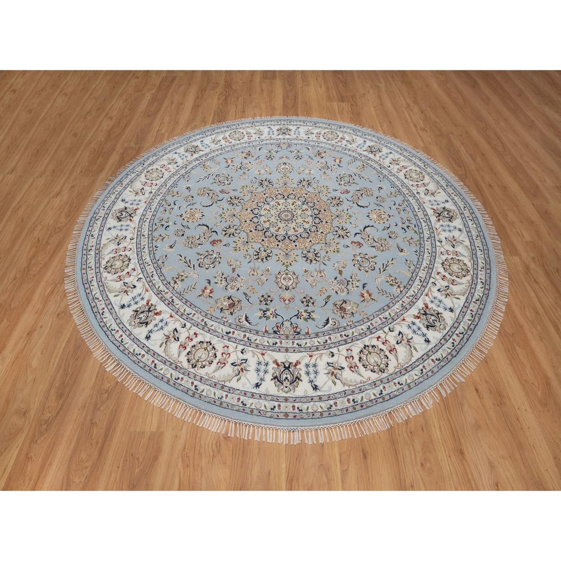 Light blue rug - 2