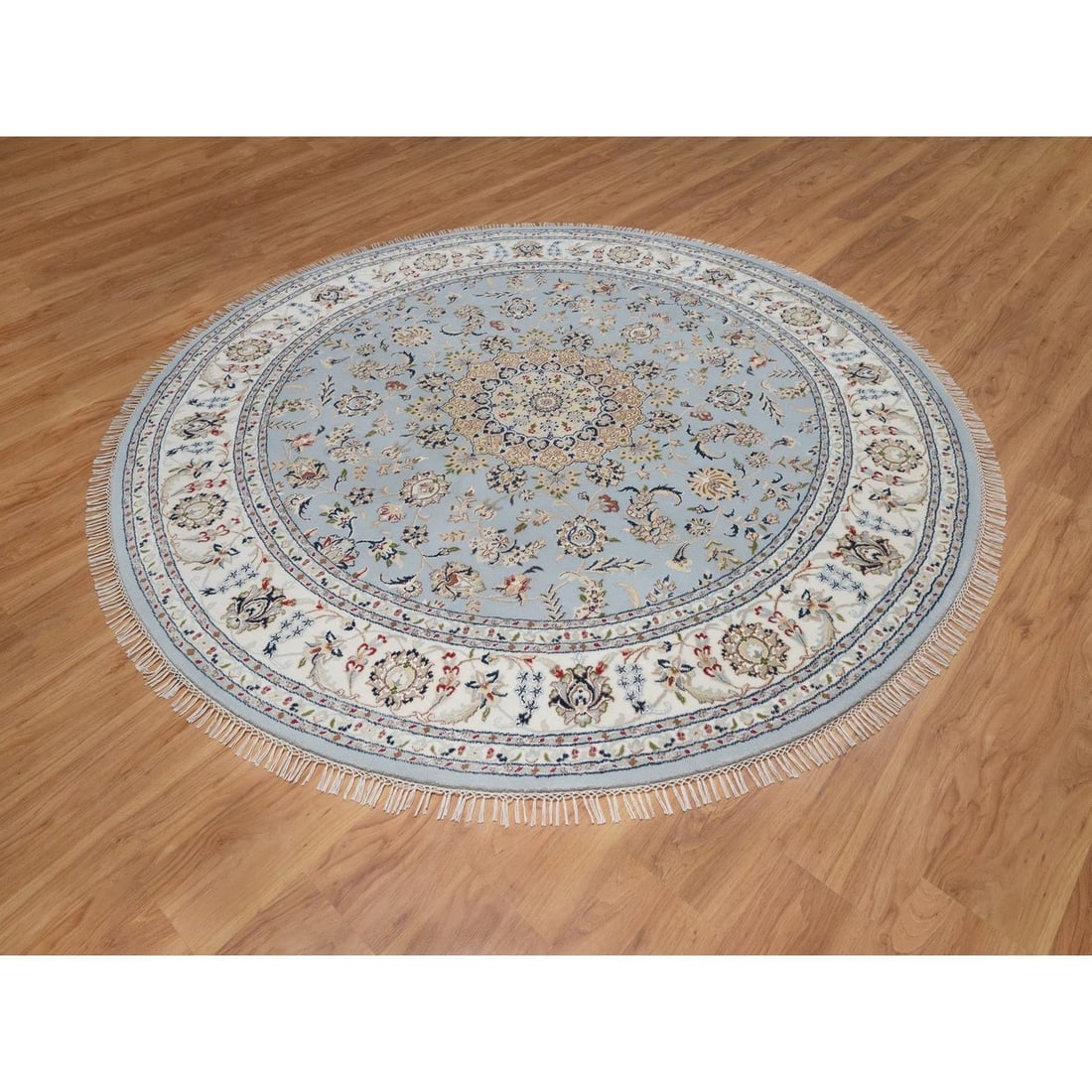 Light blue rug - 3