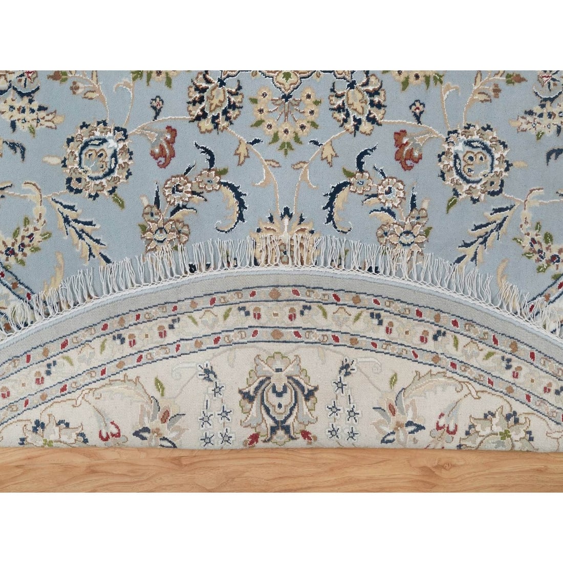 Light blue rug - 4