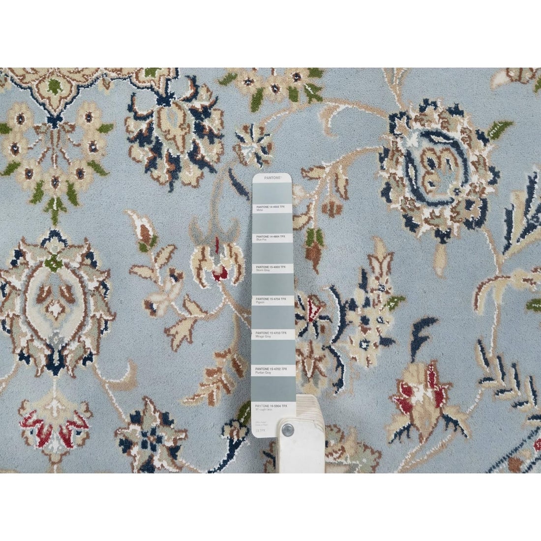 Light blue rug - 7
