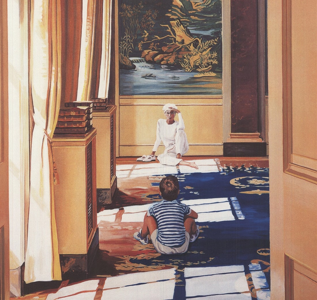 Worlds apart signed lithograph - 4
