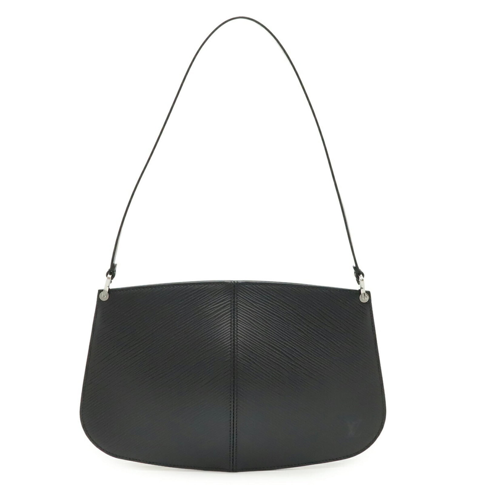 Louis Vuitton Handbag Pochette Pouch Shoulder Bag Epi Leather: Louis Vuitton Handbag Pochette Pouch Shoulder Bag Epi Leather The Louis Vuitton Epi Leather Pochette Pouch Shoulder Bag boasts sleek black design and premium epi leather construction. Measuring 17cm x