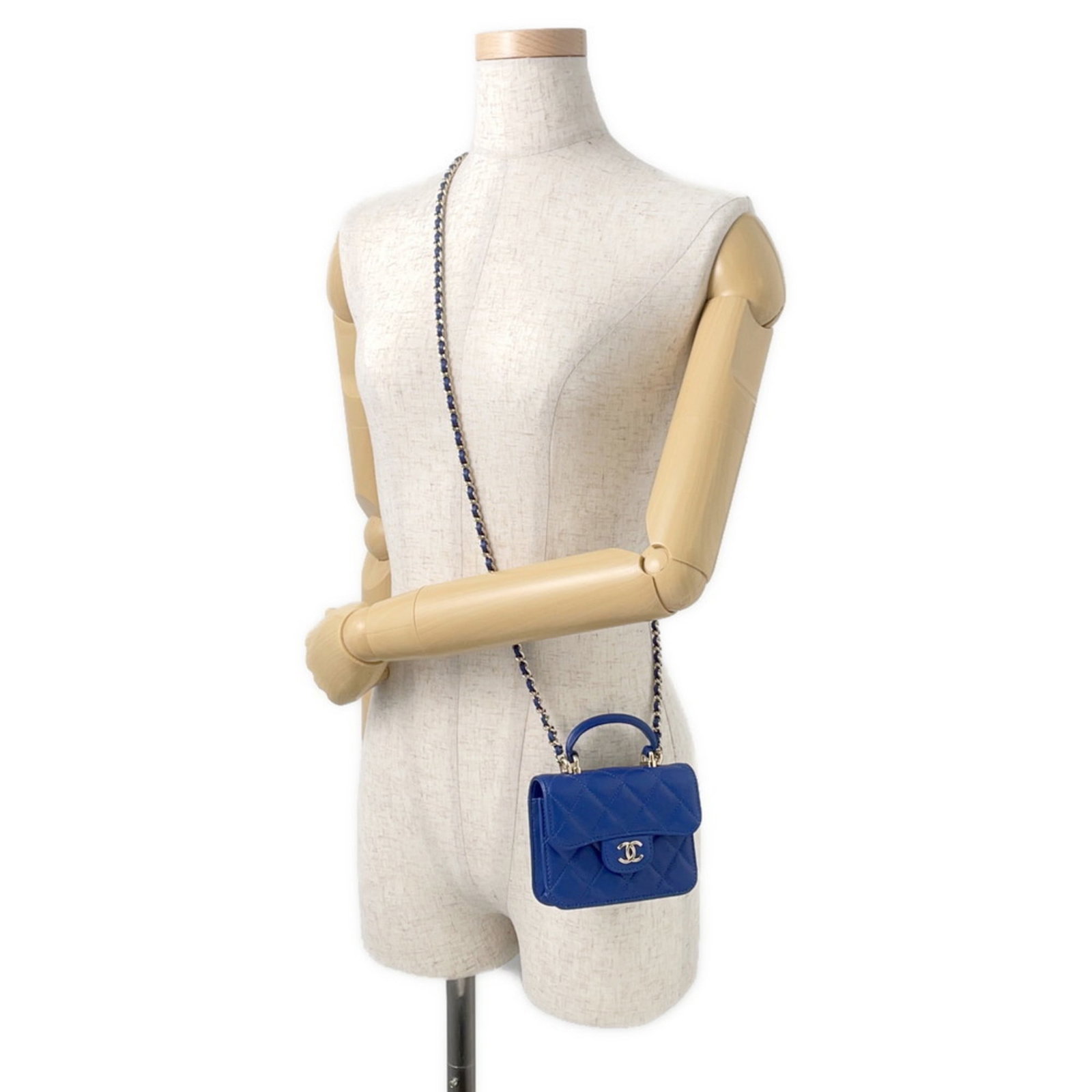 Chanel Chain/Shoulder Wallet Leather - 4