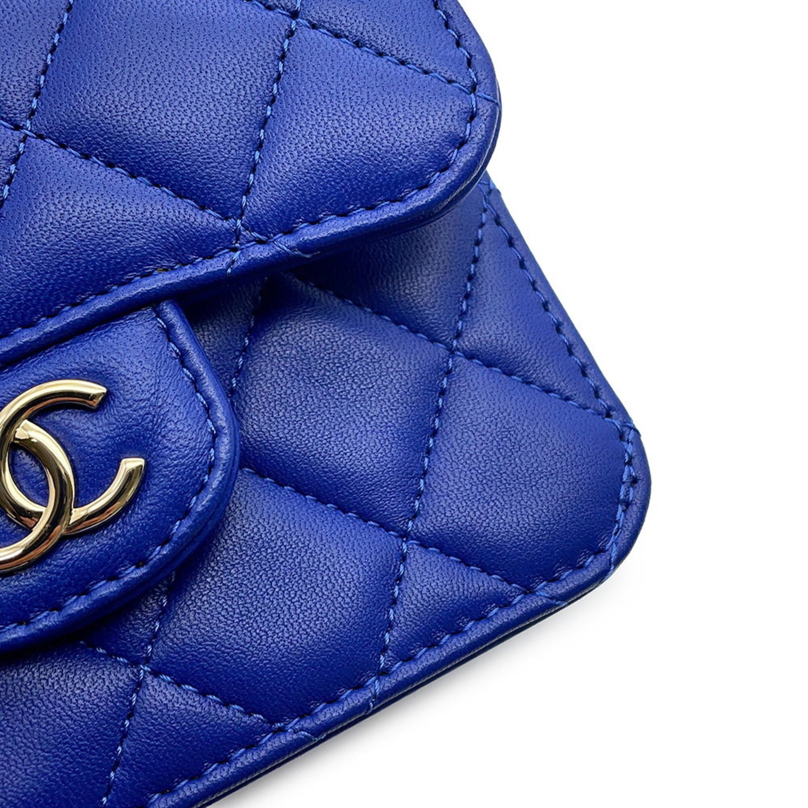 Chanel Chain/Shoulder Wallet Leather - 7