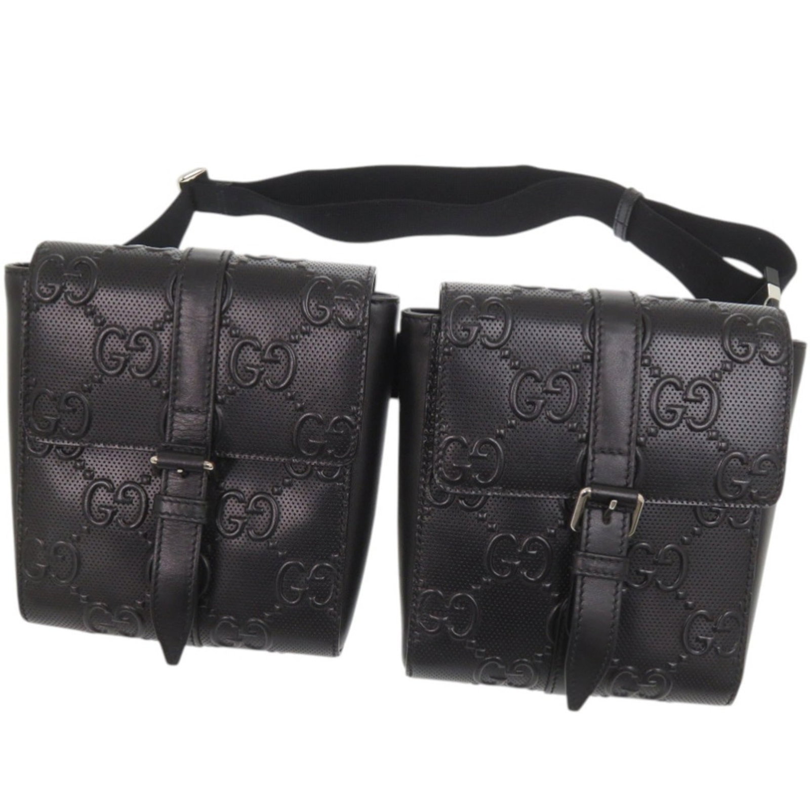 Gucci Pouch Sling Bag Leather Gg Leather (1 of 9)
