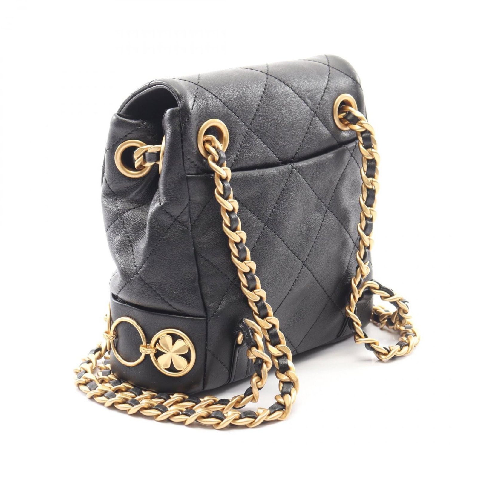 Chanel Backpack Handbag Leather - 2