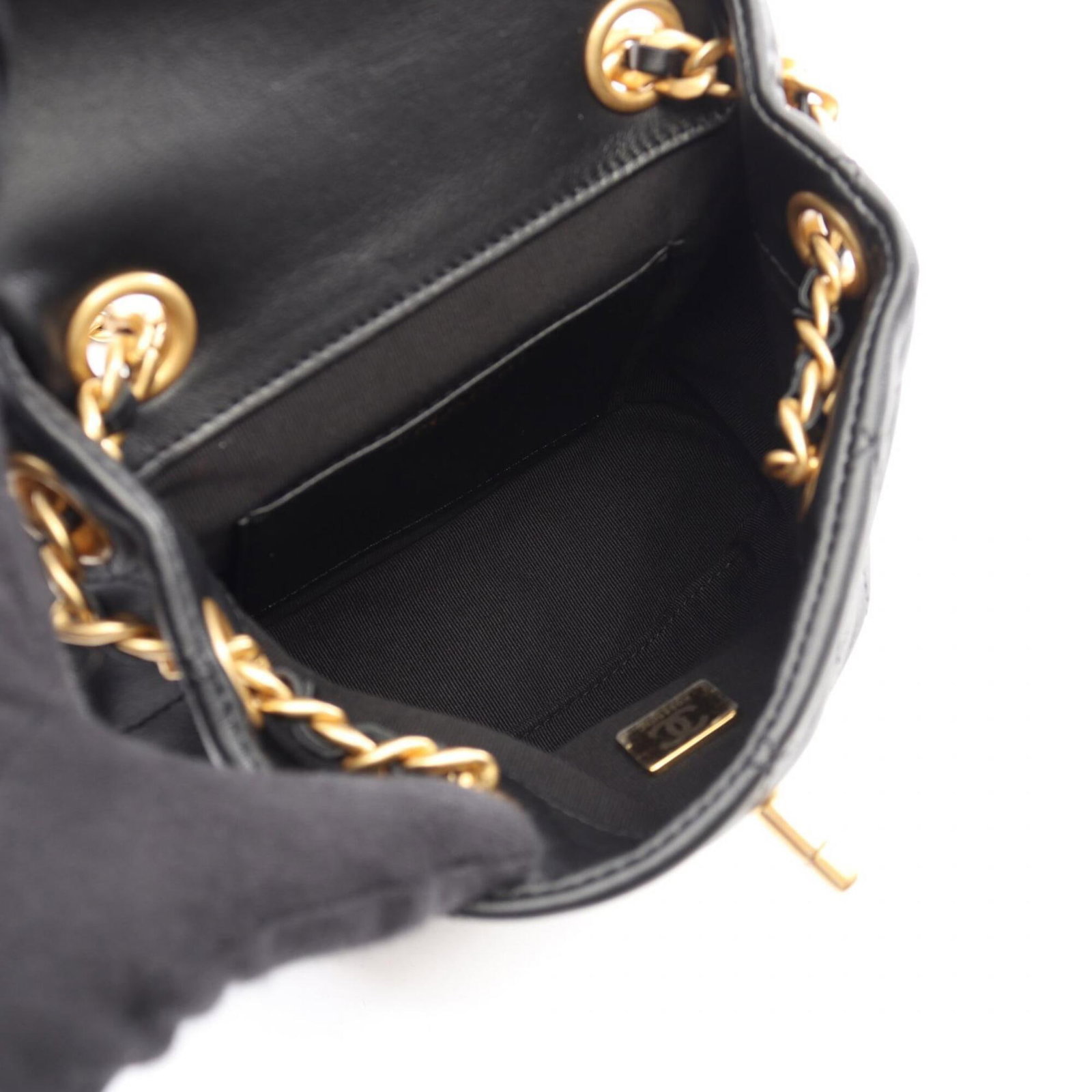 Chanel Backpack Handbag Leather - 3