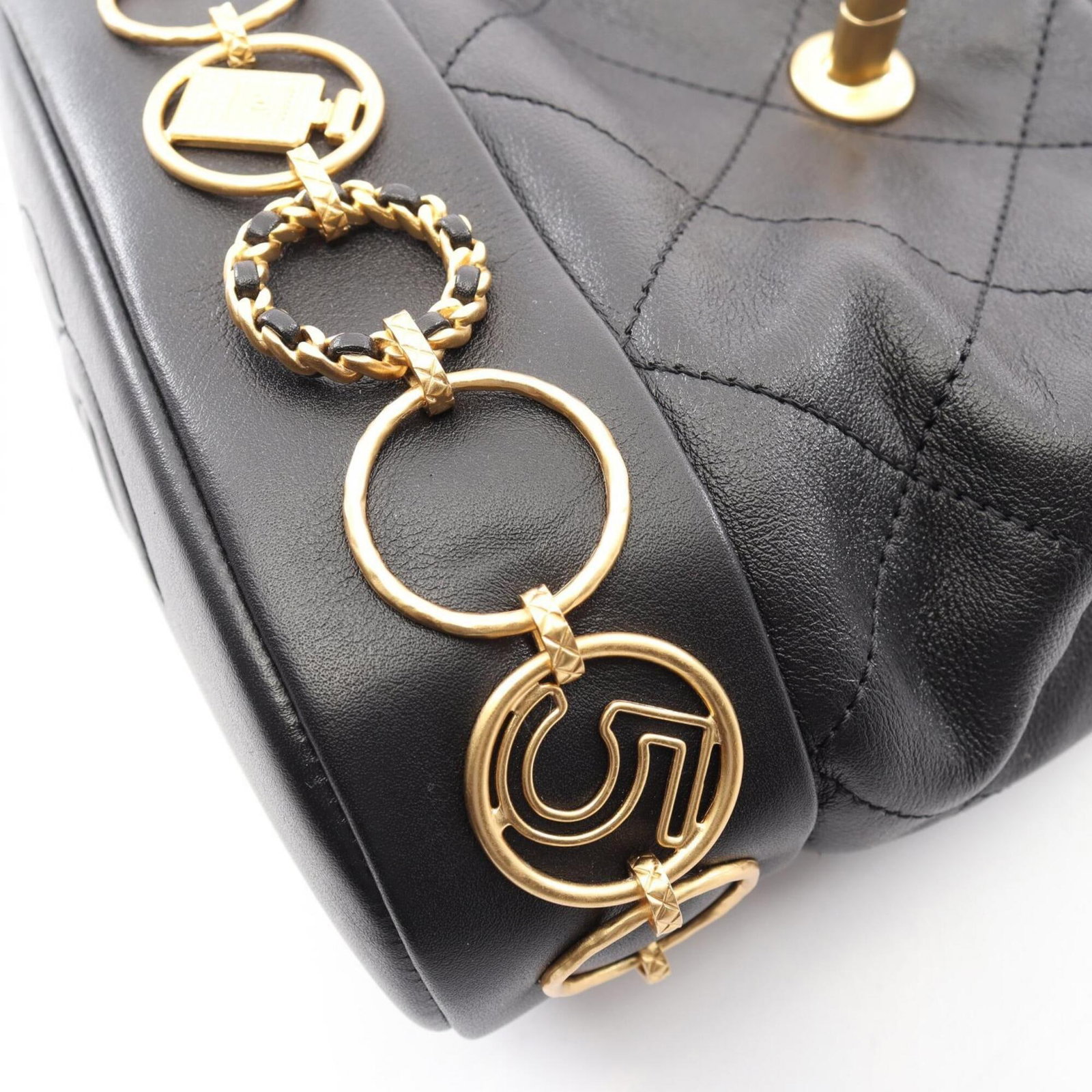 Chanel Backpack Handbag Leather - 7