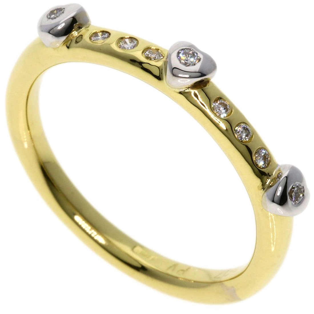 Diamond Ring Yellow Gold K18 from Ponte Vecchio (1 of 8)