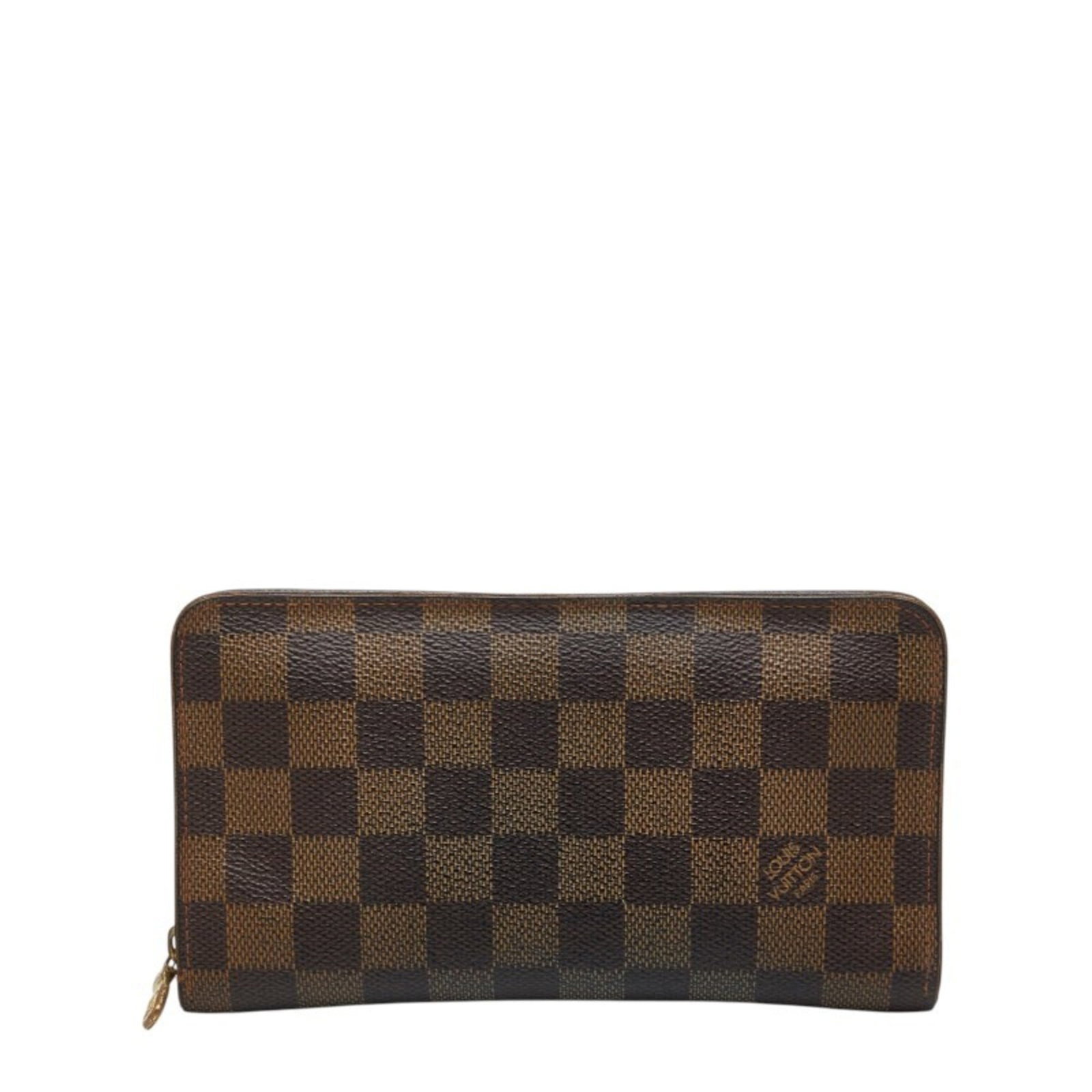 Louis Vuitton Long Wallet (Bi-Fold) Pvc Leather: Louis Vuitton Long Wallet (Bi-Fold) Pvc Leather Bi-fold design with Pvc leather exterior and interior, complemented by brown color. The Louis Vuitton Long Wallet features a classic style with a long, 