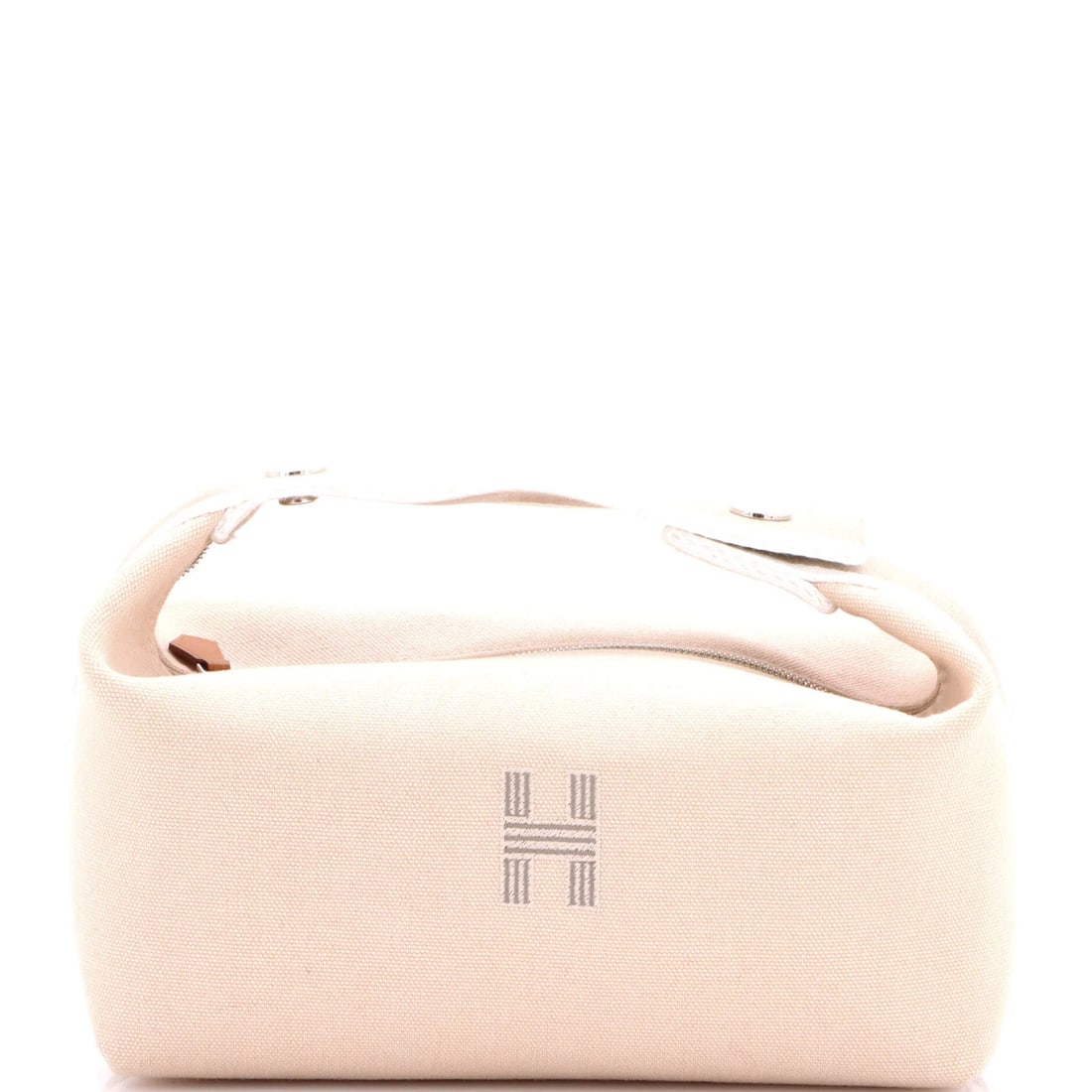 Hermes Bride A Brac Toile Travel Case: Hermes Bride A Brac Toile Travel Case Canvas Plain Toile exterior and neutral interior make this Hermes Bride A Brac Travel Case a stylish accessory for any traveler. With minor wear on the exterior a