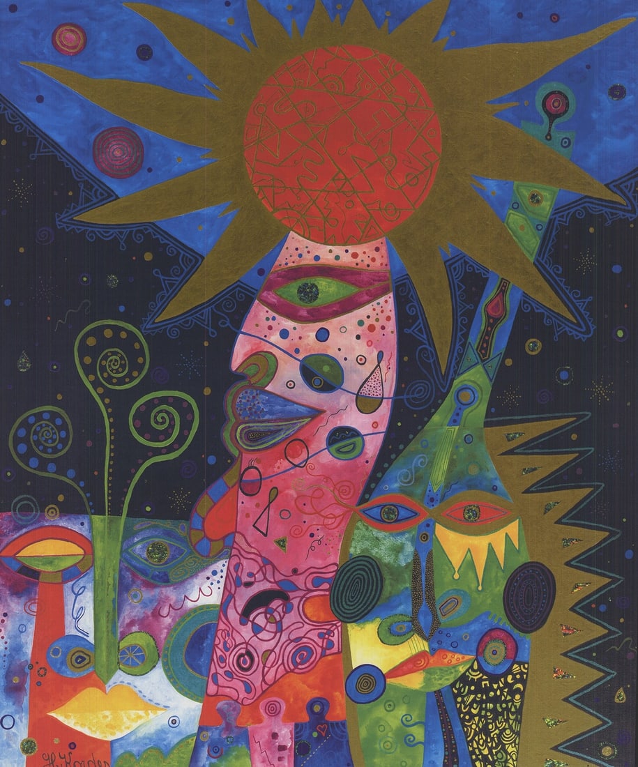 Offset lithograph from Korodes' dreamland - 2