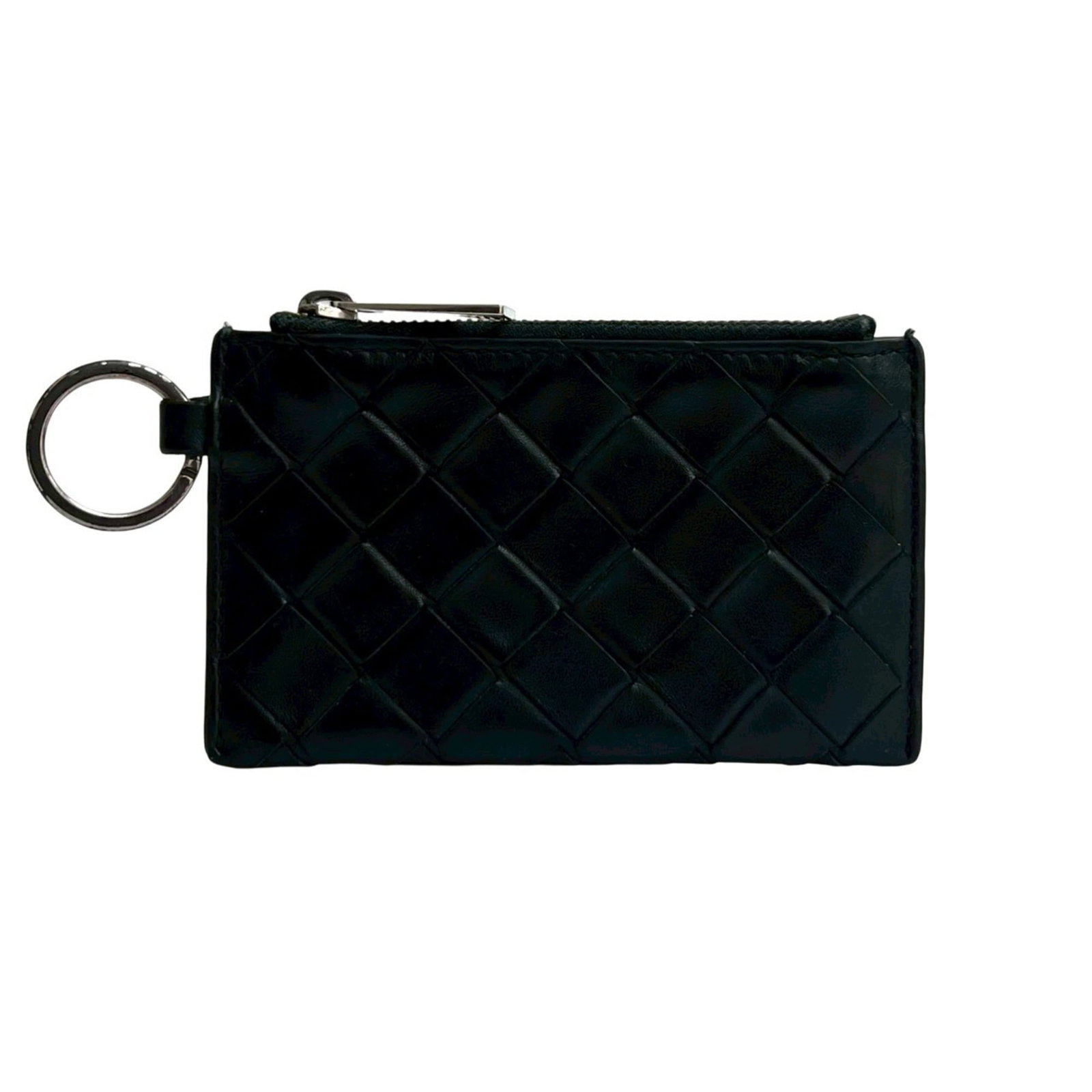 Bottega Veneta Coin Purse/Coin Case Leather: Bottega Veneta Coin Purse/Coin Case Leather This Bottega Veneta Coin Purse/Coin Case Leather is a classic accessory with a timeless design. Made from high-quality black leather, its compact size