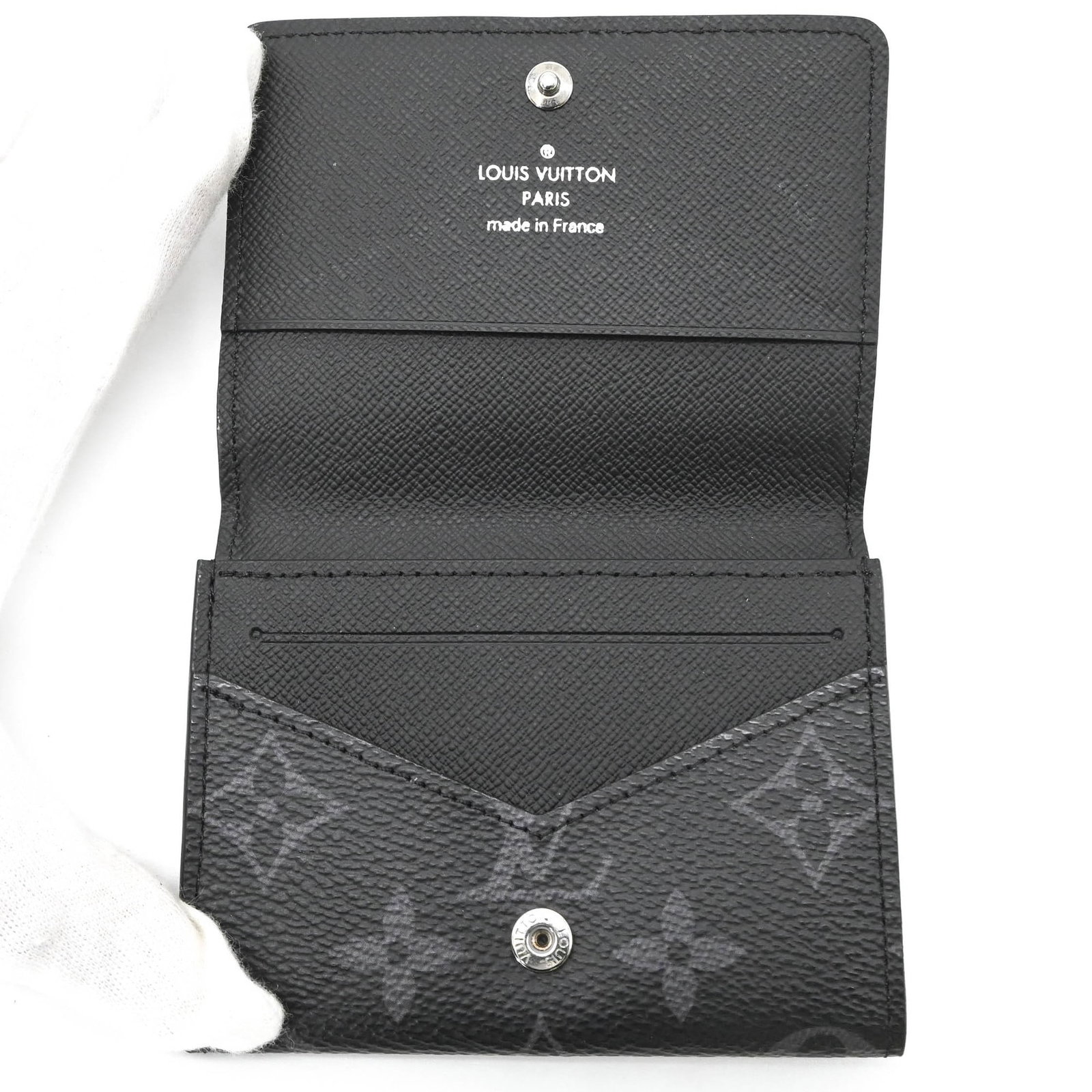Louis Vuitton Card Case Monogram Eclipse - 8