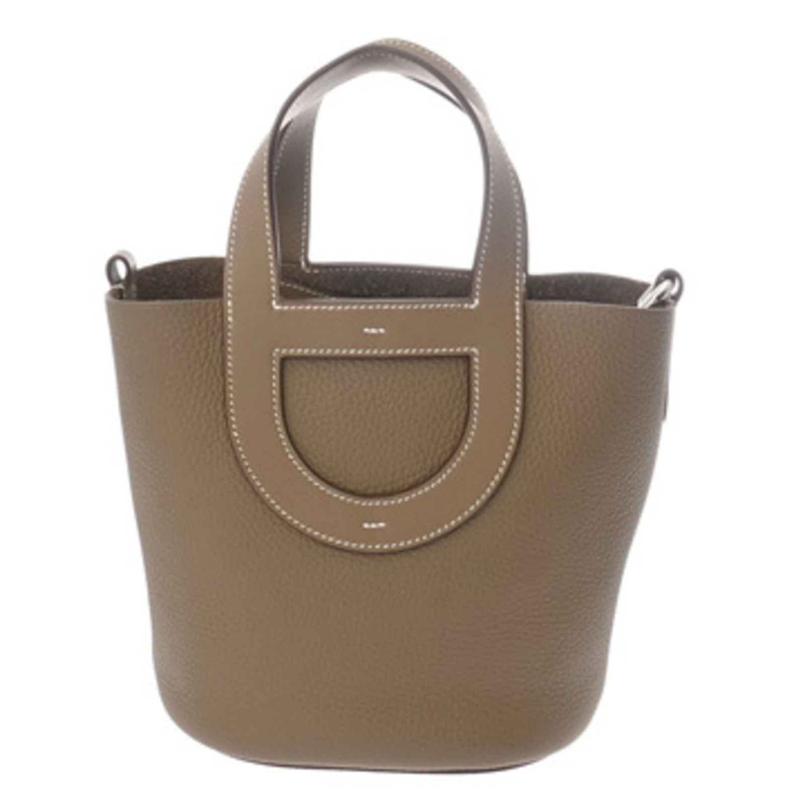 Hermes Handbag Taurillon Clemence Leather Swift Leather (1 of 11)