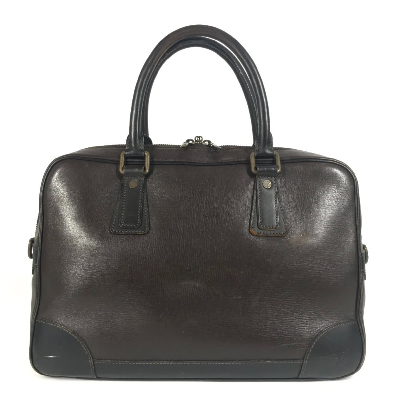 Louis Vuitton Briefcase Handbag Tote Bag Utah Leather Leather: Louis Vuitton Briefcase Handbag Tote Bag Utah Leather Leather The Louis Vuitton Briefcase Handbag Tote Bag features high-quality Utah Leather construction and a classic design. With its brown color an