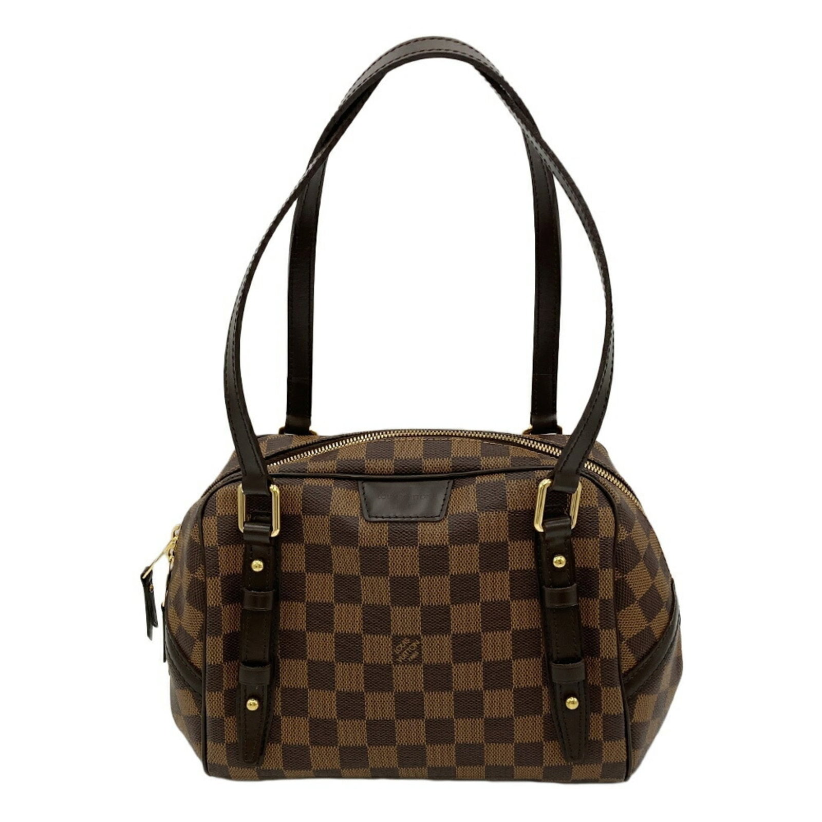 Louis Vuitton Shoulder Bag Damier Canvas: Louis Vuitton Shoulder Bag Damier Canvas The Louis Vuitton Shoulder Bag Damier Canvas boasts classic style with its timeless Damier canvas design and gold hardware. Measuring 19cm x 30cm x 14cm, this