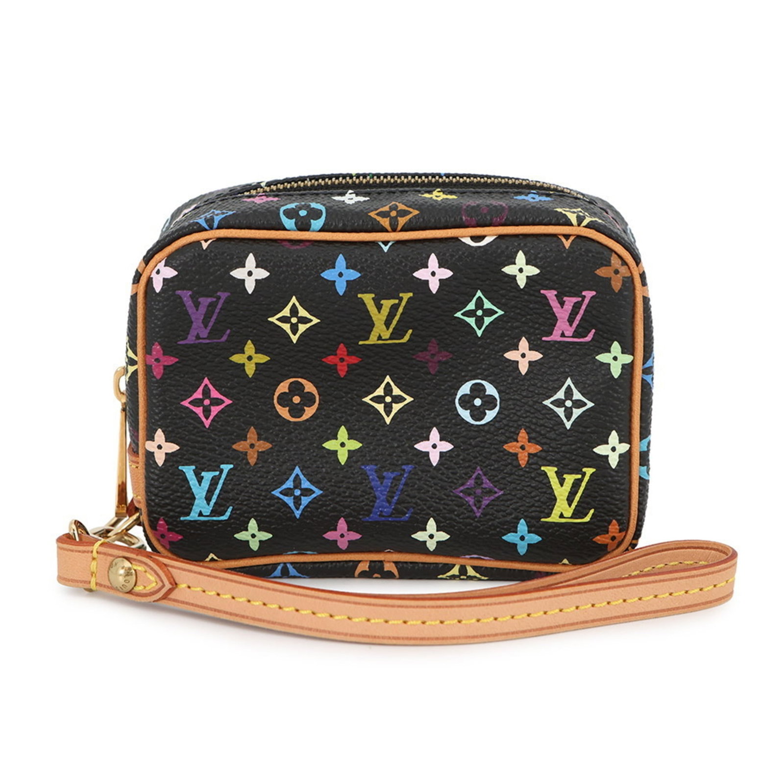Louis Vuitton Pouch Monogram Multicolore: Louis Vuitton Pouch Monogram Multicolore The Louis Vuitton Pouch Monogram Multicolore boasts a rich brown and noir color scheme, showcasing the iconic monogram pattern in vibrant multicolore hues. Mad