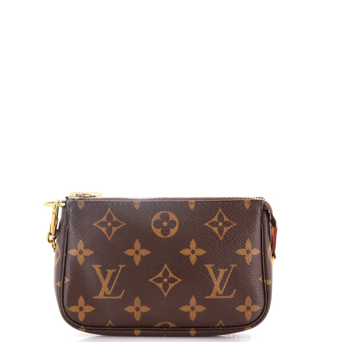 Mini Monogram Canvas Pochette Accessoires by Louis Vuitton: Mini Monogram Canvas Pochette Accessoires by Louis Vuitton The Mini Monogram Canvas Pochette Accessoires by Louis Vuitton boasts a classic design with a timeless appeal. Crafted from high-quality