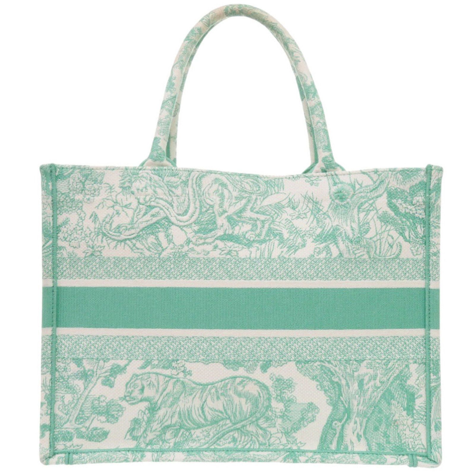 Christian Dior Tote Bag Canvas - 3