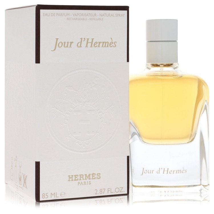 Jour D'hermes Perfume By Hermes Eau De Parfum Spray Refillable: Jour D'hermes Perfume By Hermes Eau De Parfum Spray Refillable Jour d'Herm?s Eau de Parfum Spray Refillable is a luxurious fragrance for women, available in a 2.87 oz size. This refillable eau de parf