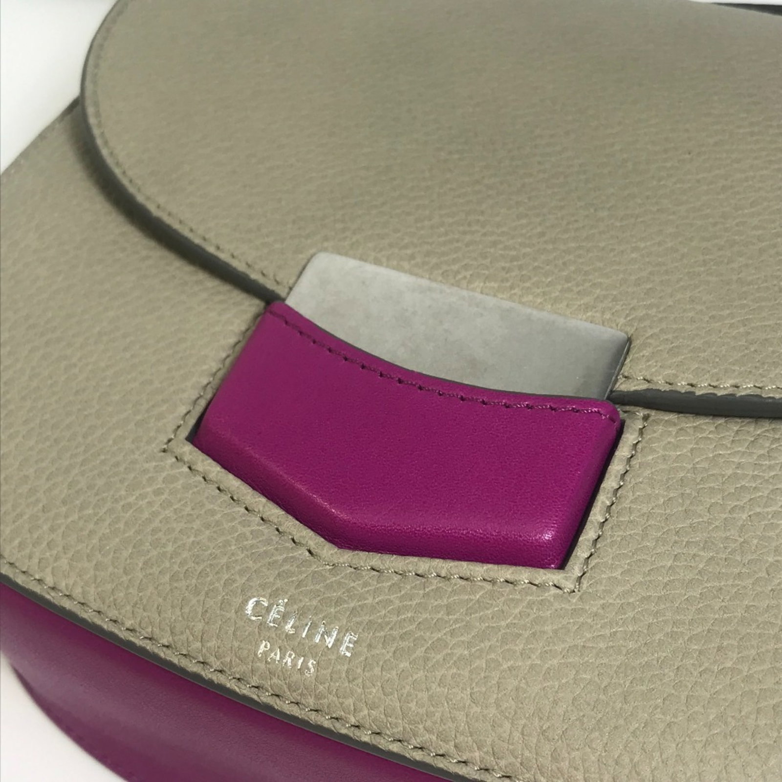 Celine Shoulder Bag Leather - 4