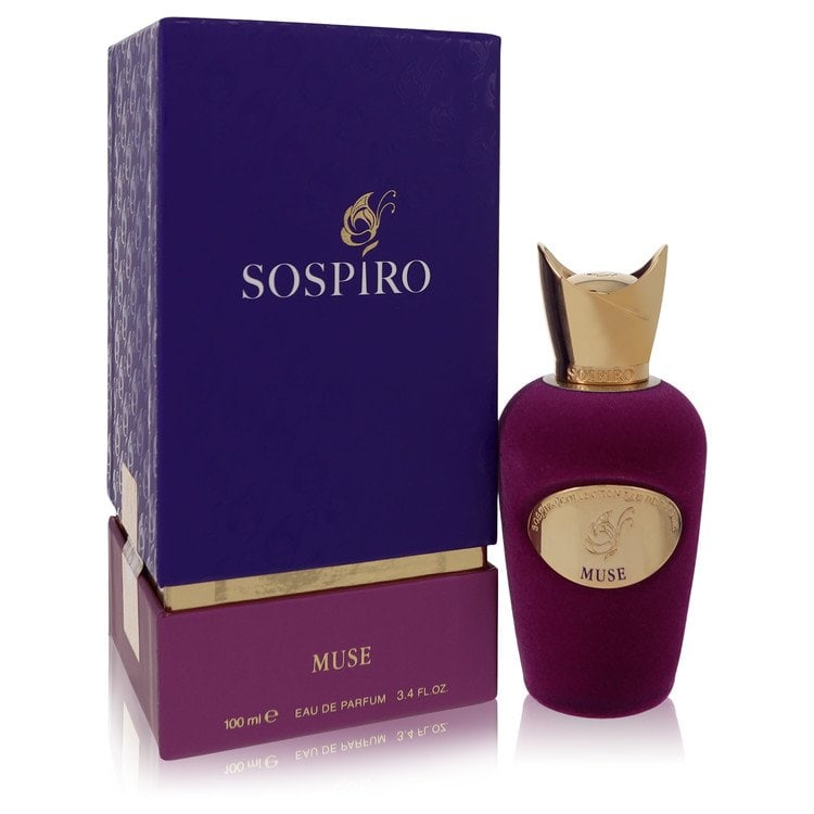 Sospiro Muse Perfume By Sospiro Eau De Parfum Spray: Sospiro Muse Perfume By Sospiro Eau De Parfum Spray Sospiro Muse Perfume By Sospiro Eau De Parfum Spray is an eau de parfum spray available in a 3.4 oz size with 500 grams of fragrance. This perfume